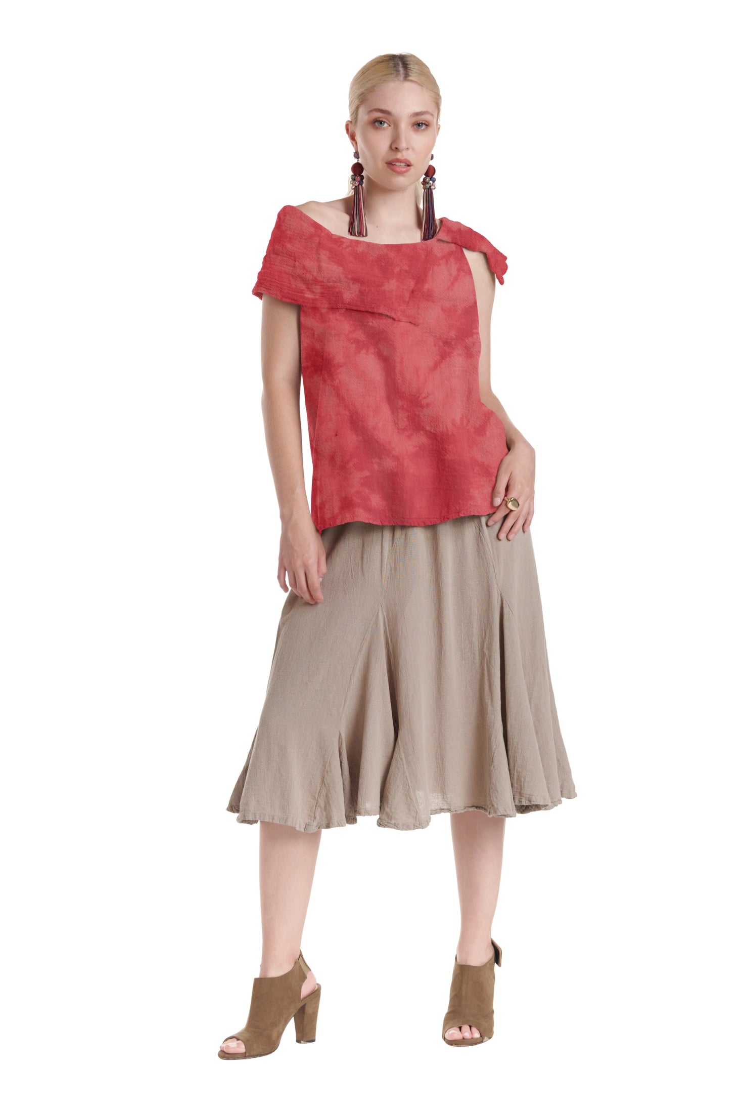 Bird Cotton Gauze Blouse-Oh My Gauze