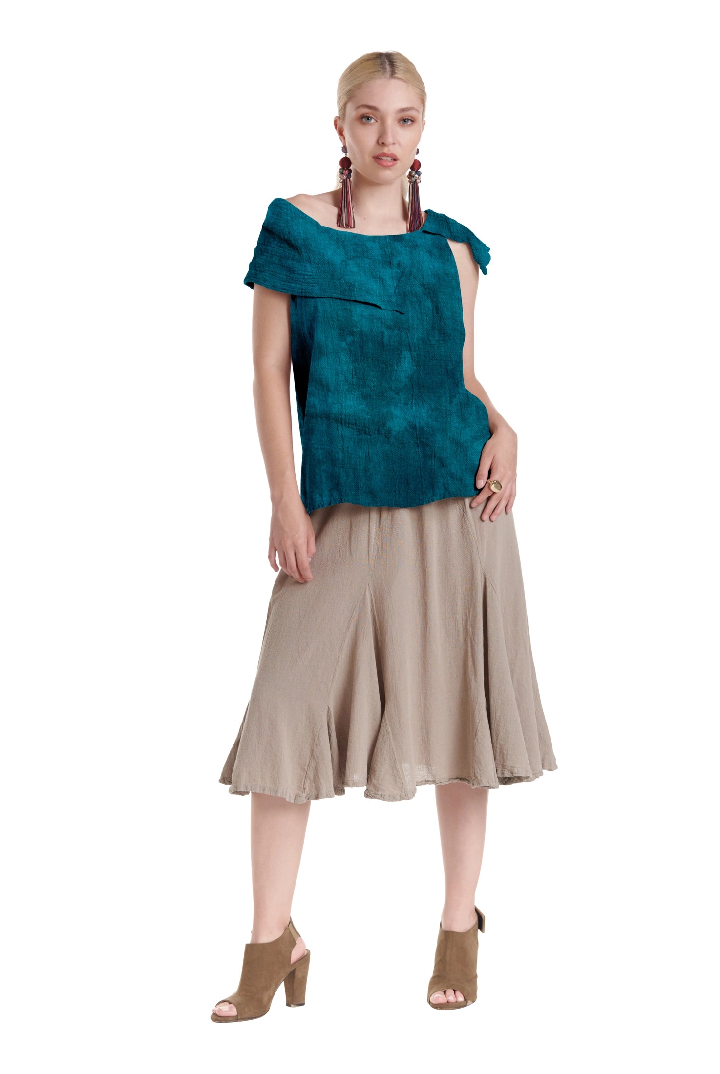 Bird Cotton Gauze Blouse-Oh My Gauze