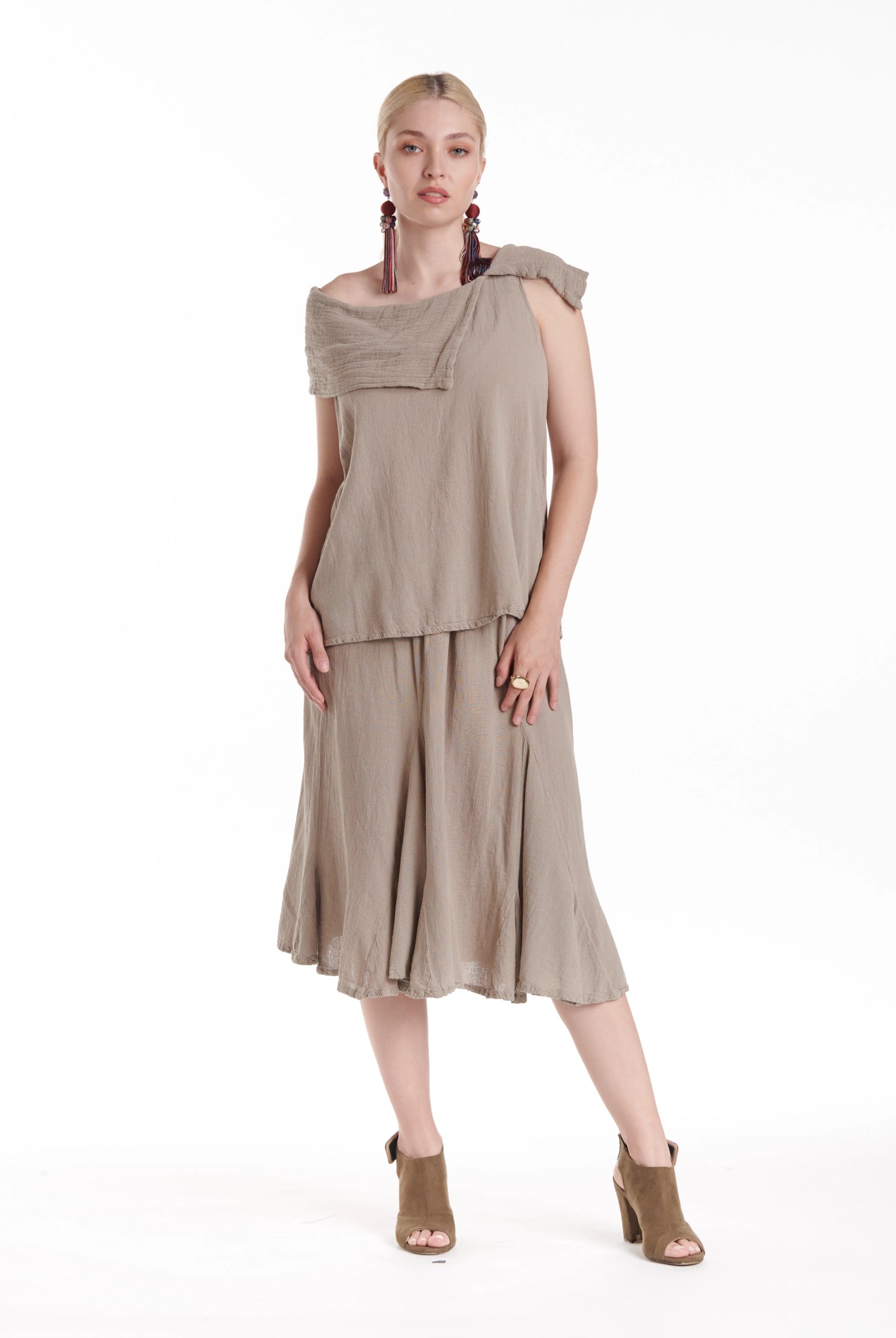 Bird Cotton Gauze Blouse-Oh My Gauze
