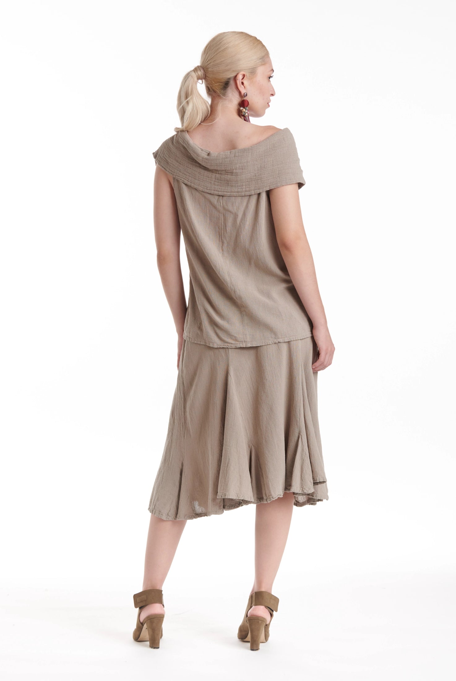 Bird Cotton Gauze Blouse-Oh My Gauze