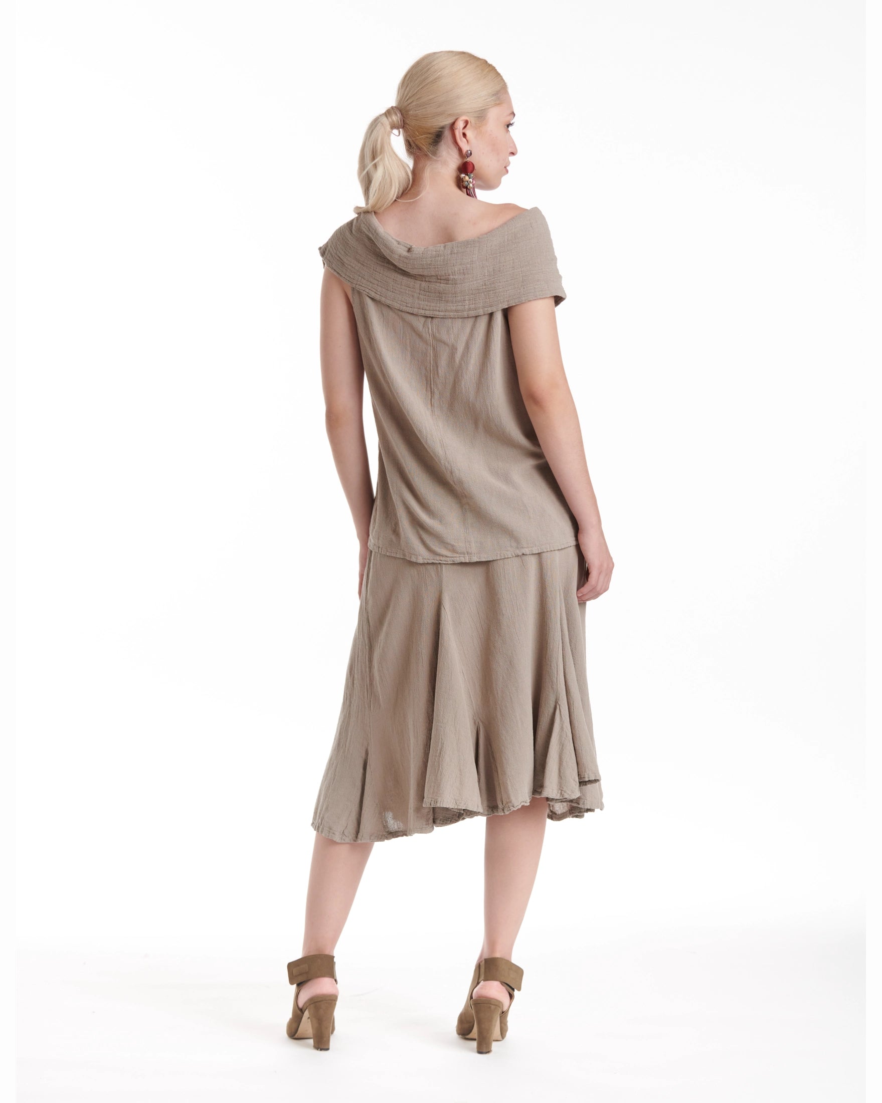 Bird Cotton Gauze Blouse-Oh My Gauze