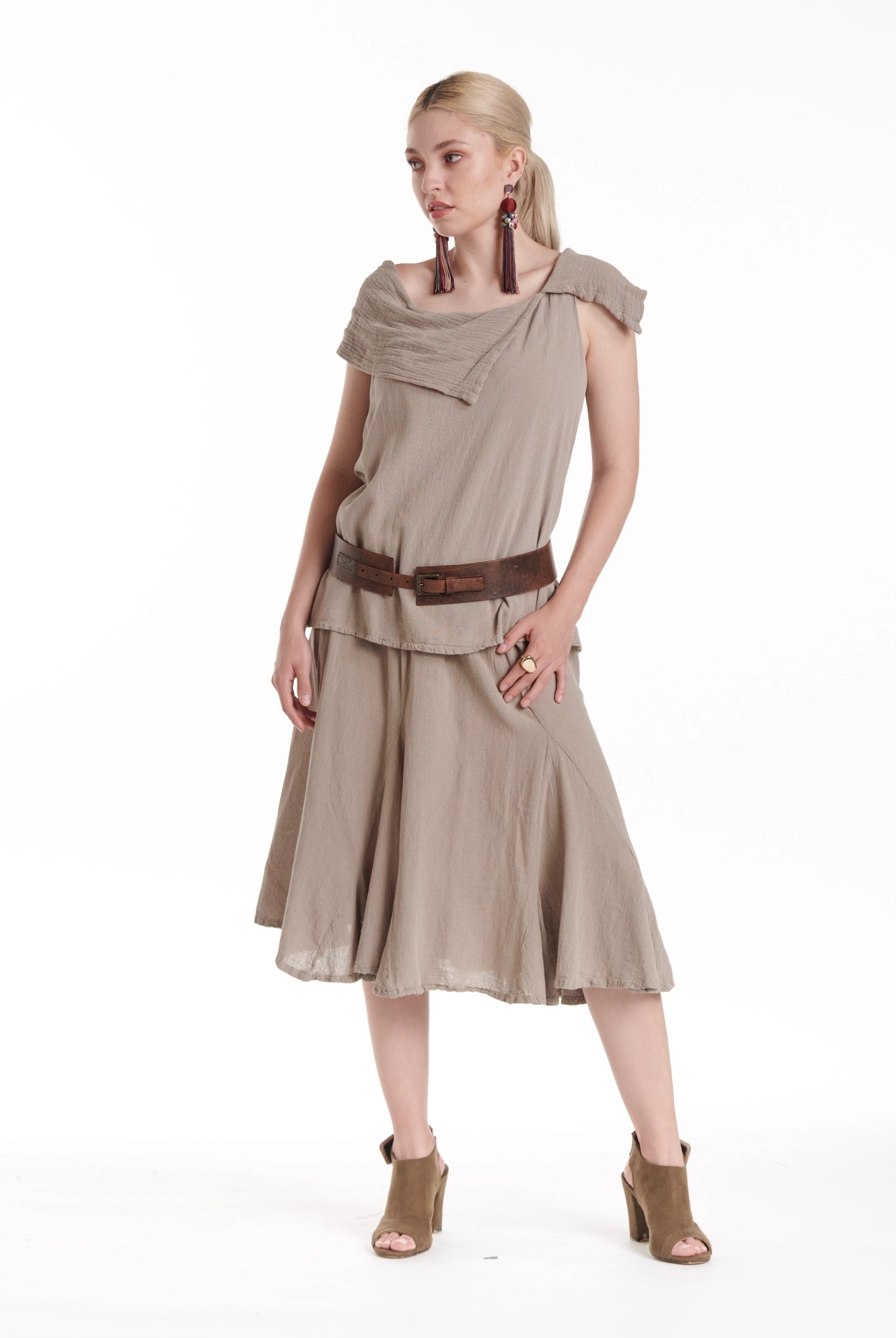 Bird Cotton Gauze Blouse-Oh My Gauze