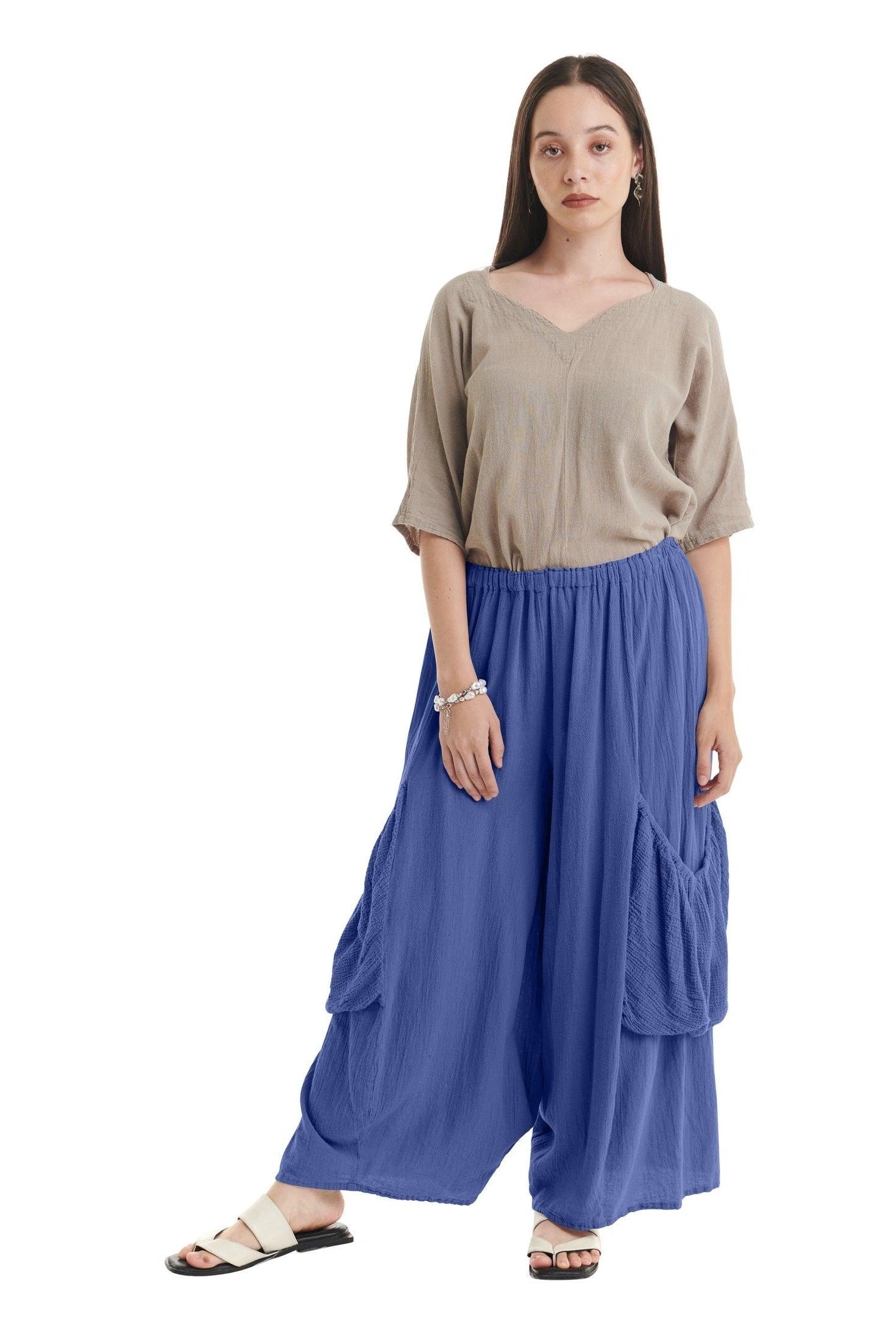 Boho Cotton Gauze Pants-Oh My Gauze