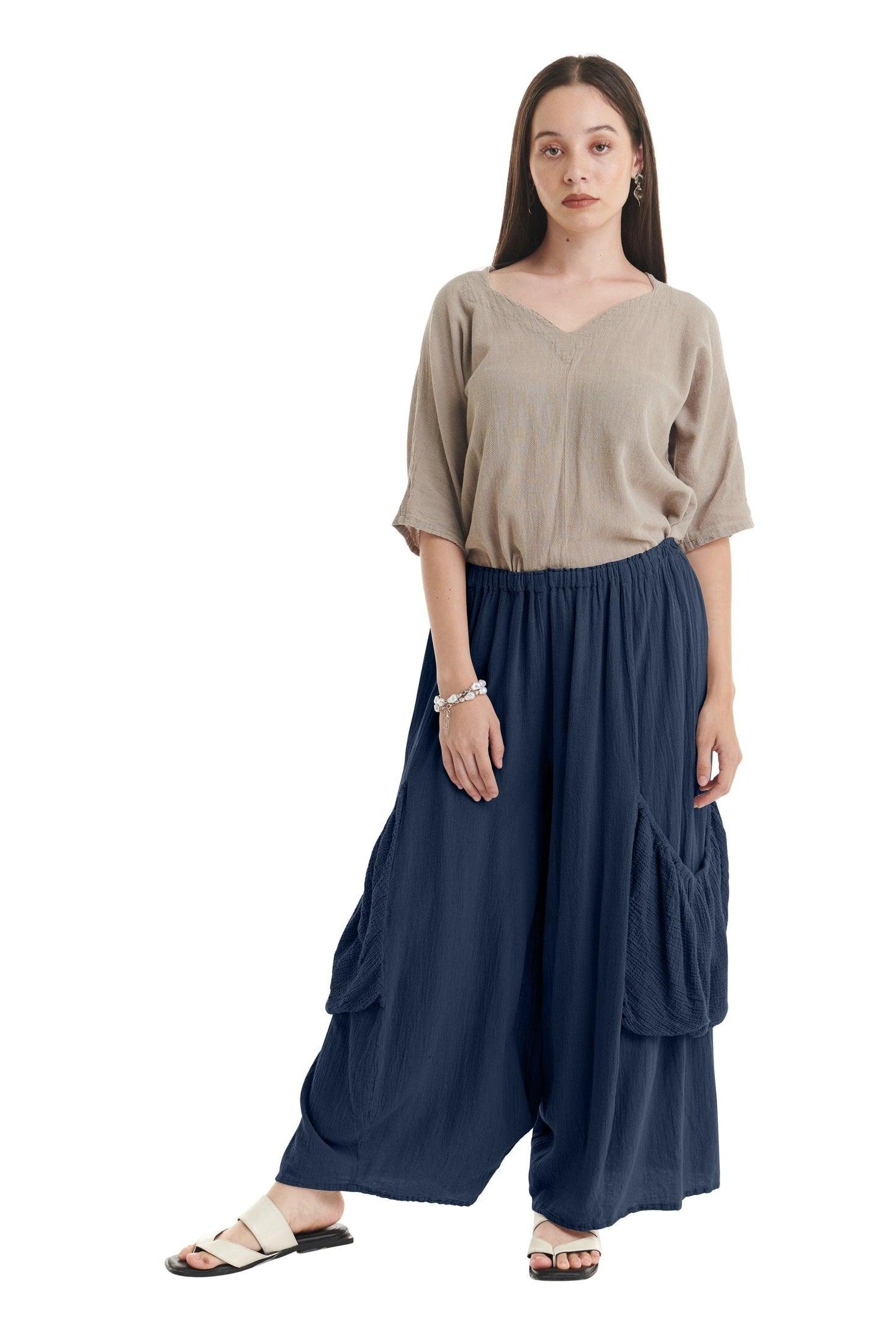 Boho Cotton Gauze Pants-Oh My Gauze