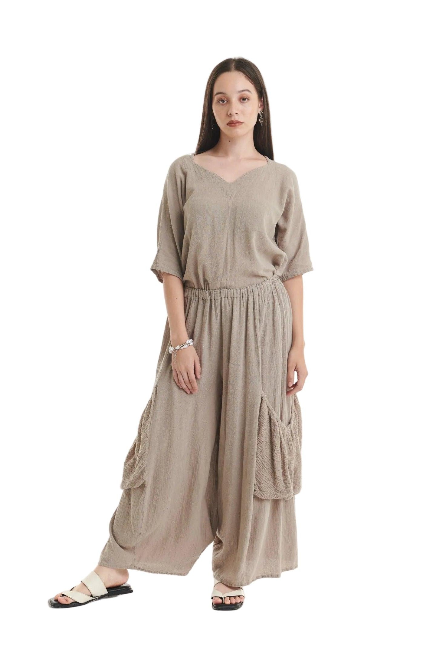 Boho Cotton Gauze Pants-Oh My Gauze