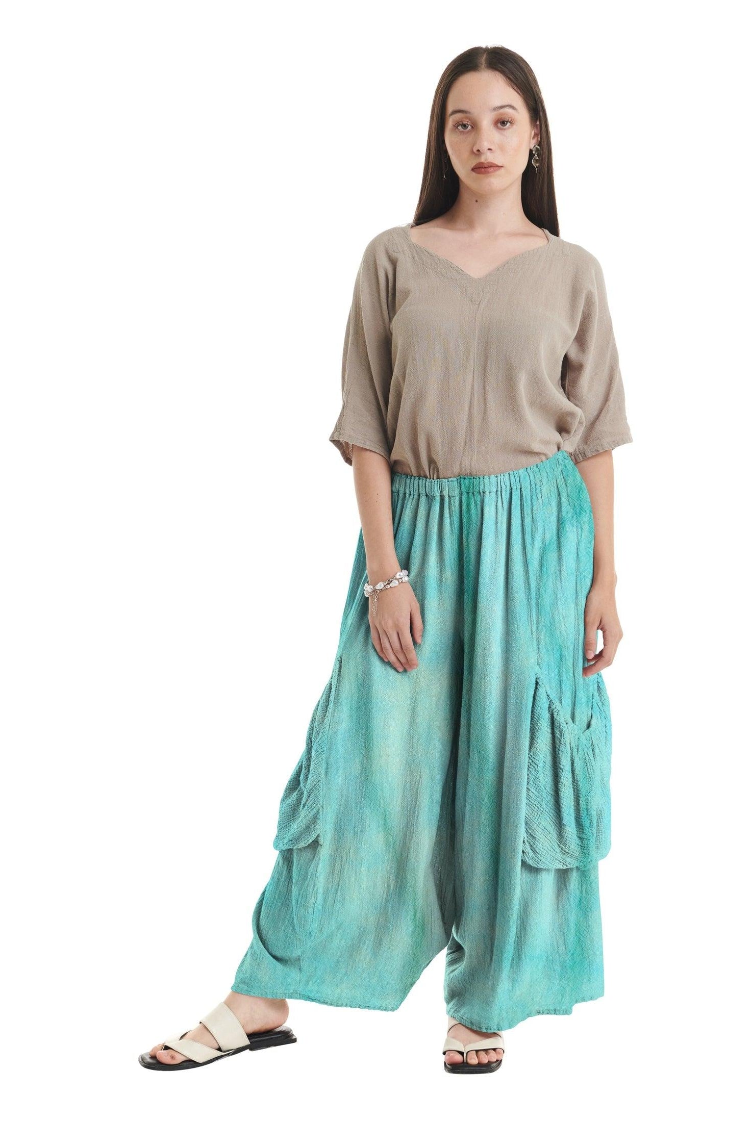 Boho Cotton Gauze Pants-Oh My Gauze