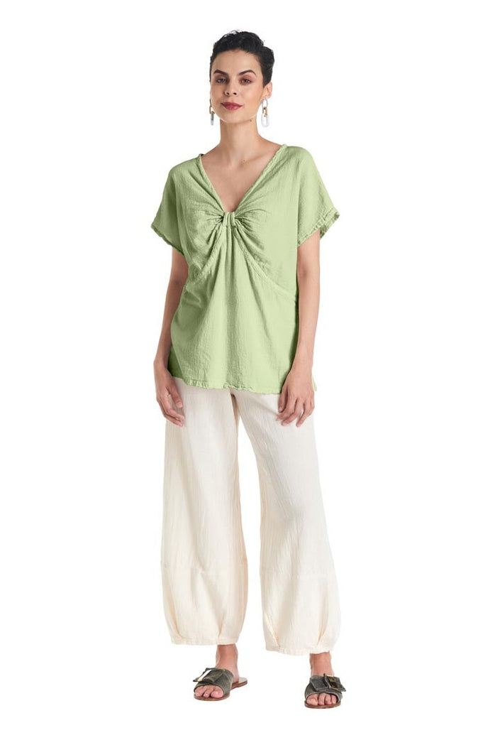 Bow Blouse - Final Sale-Oh My Gauze