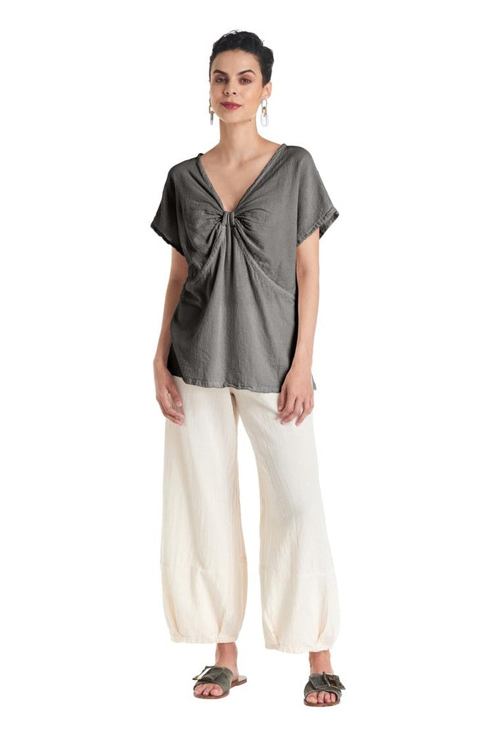 Bow Blouse - Final Sale-Oh My Gauze