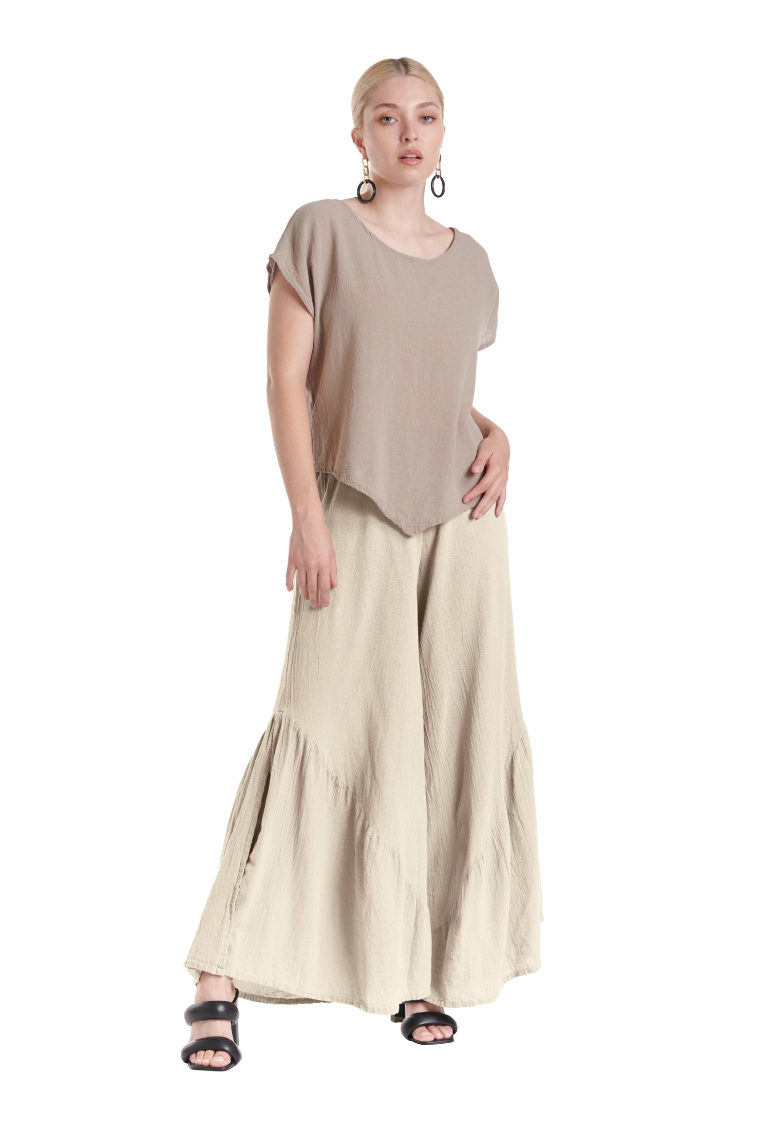 Breeze Cotton Gauze Pants-Oh My Gauze