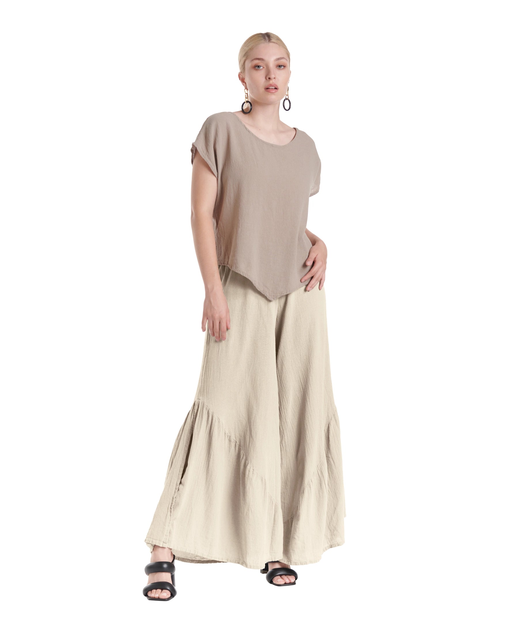 Breeze Cotton Gauze Pants-Oh My Gauze
