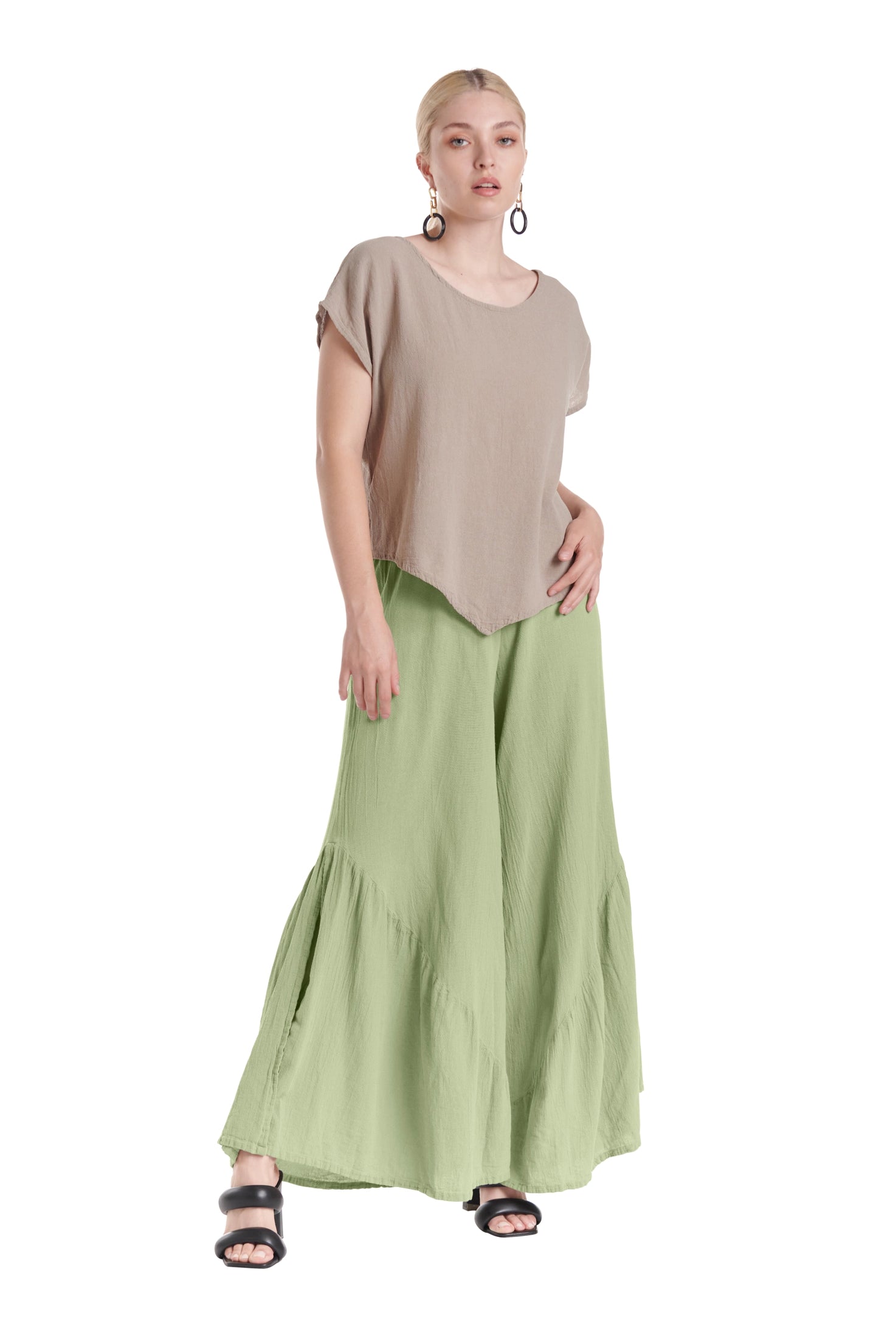 Breeze Cotton Gauze Pants-Oh My Gauze