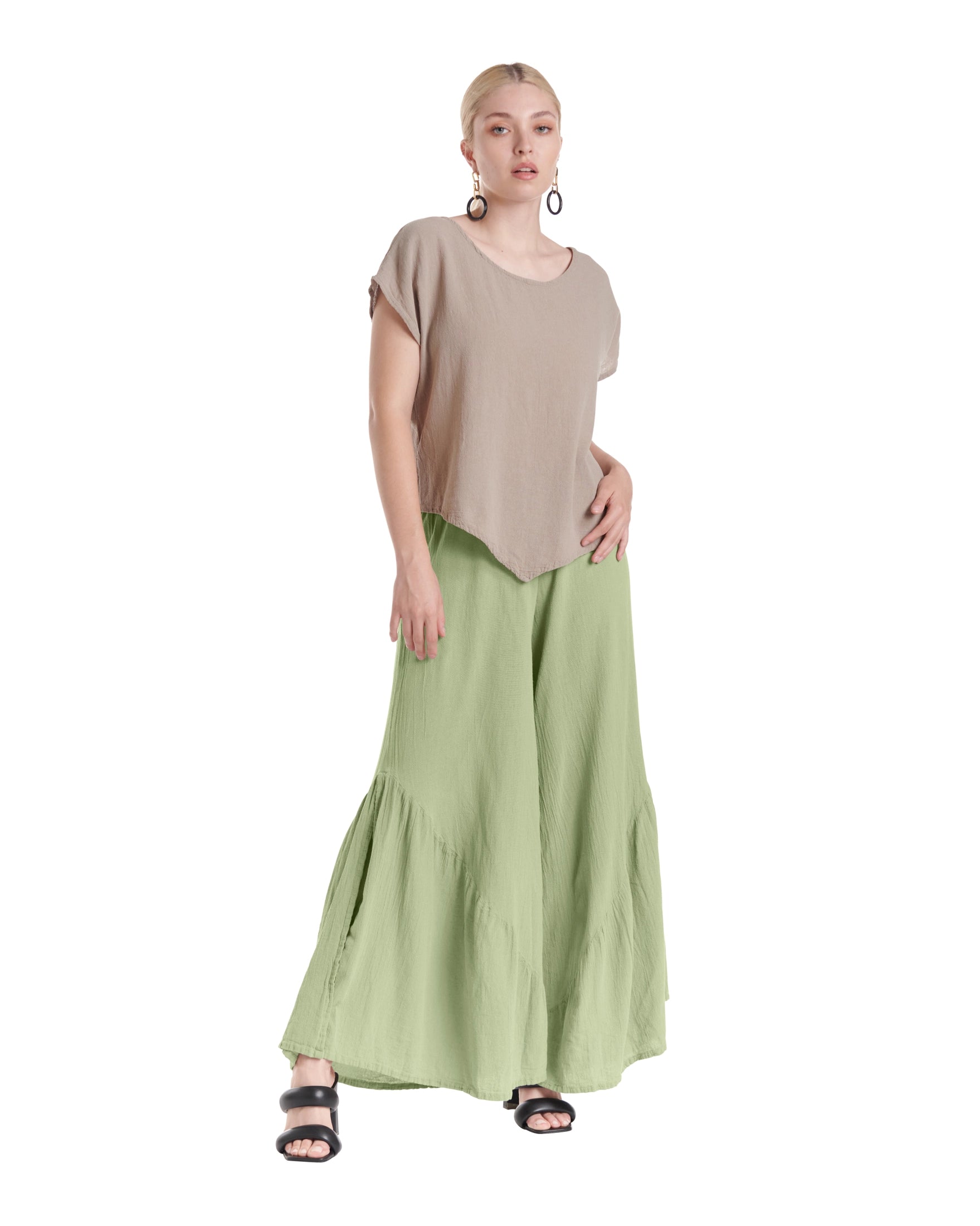 Breeze Cotton Gauze Pants-Oh My Gauze