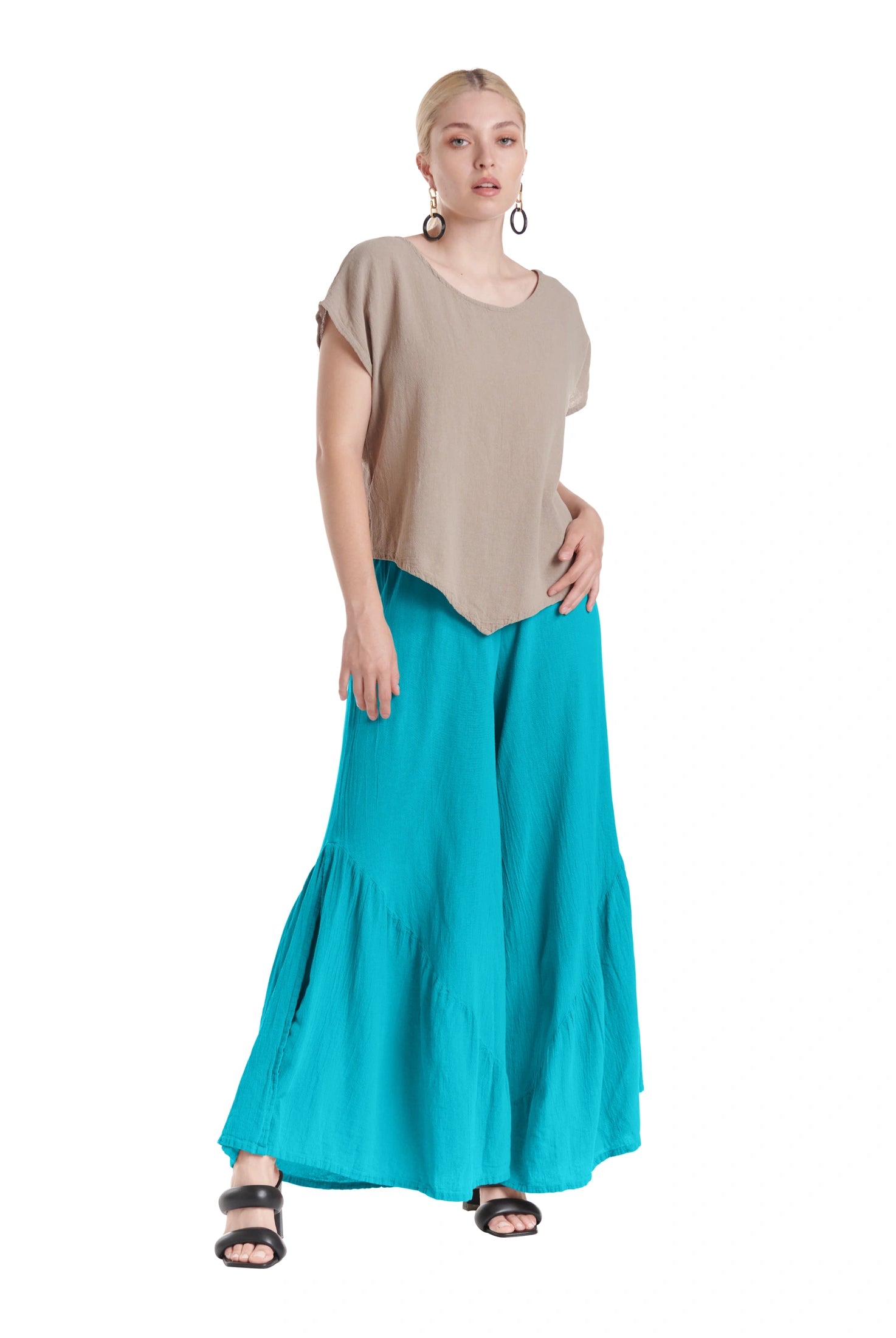 Breeze Cotton Gauze Pants-Oh My Gauze