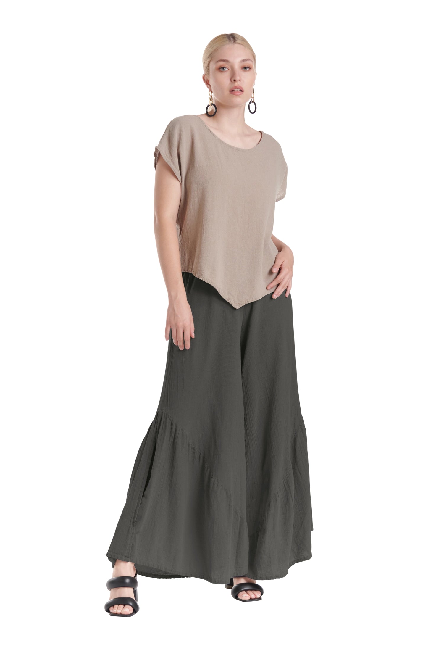 Breeze Cotton Gauze Pants-Oh My Gauze