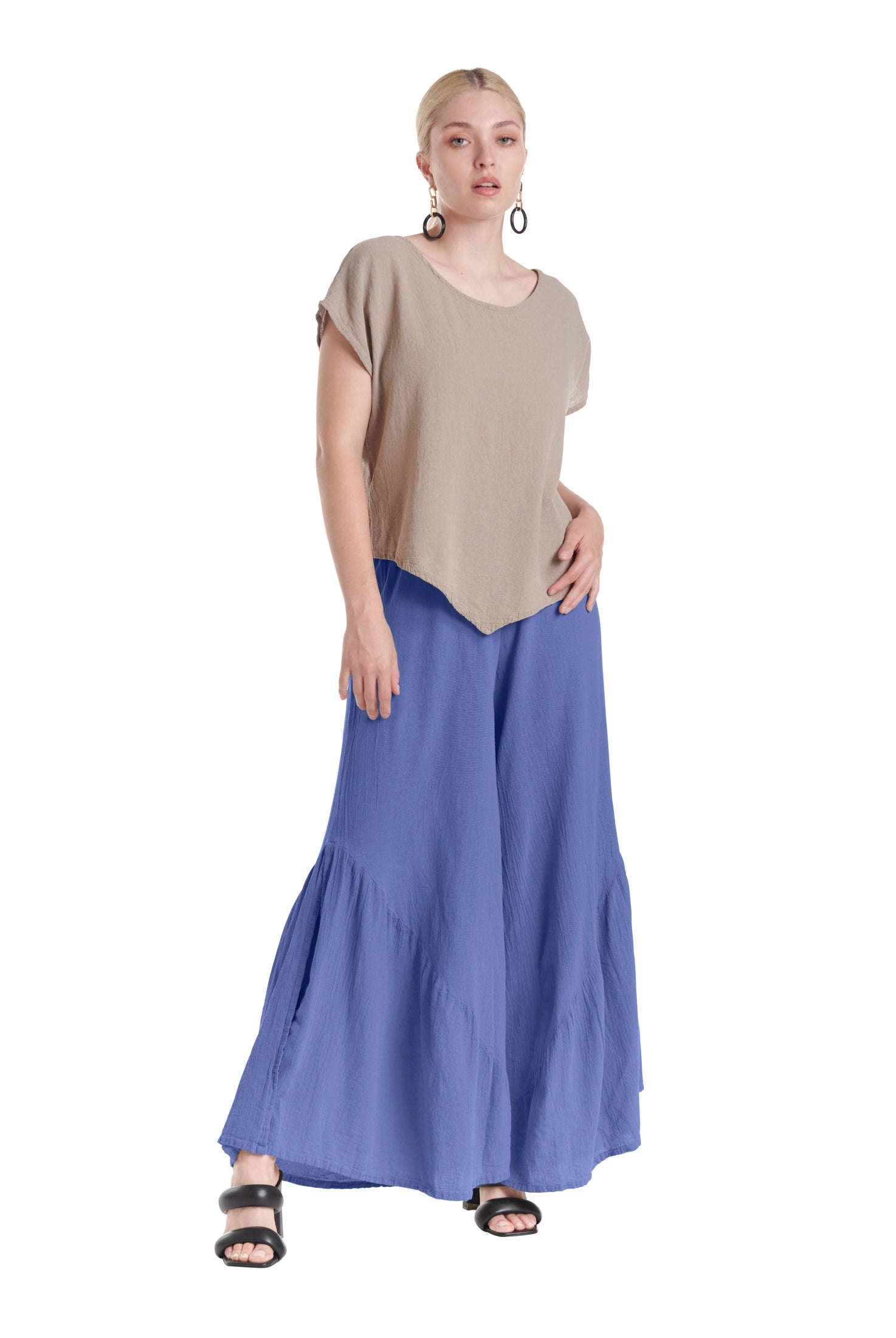 Breeze Cotton Gauze Pants-Oh My Gauze