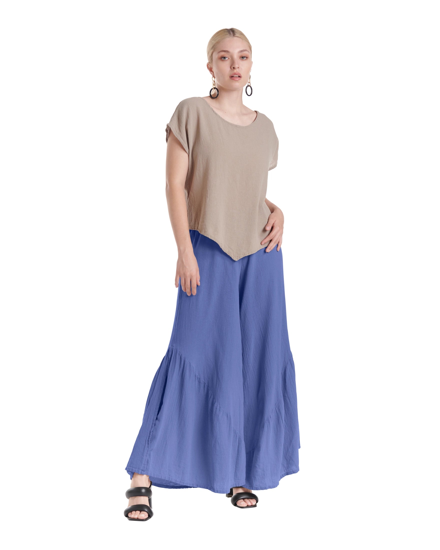 Breeze Cotton Gauze Pants-Oh My Gauze