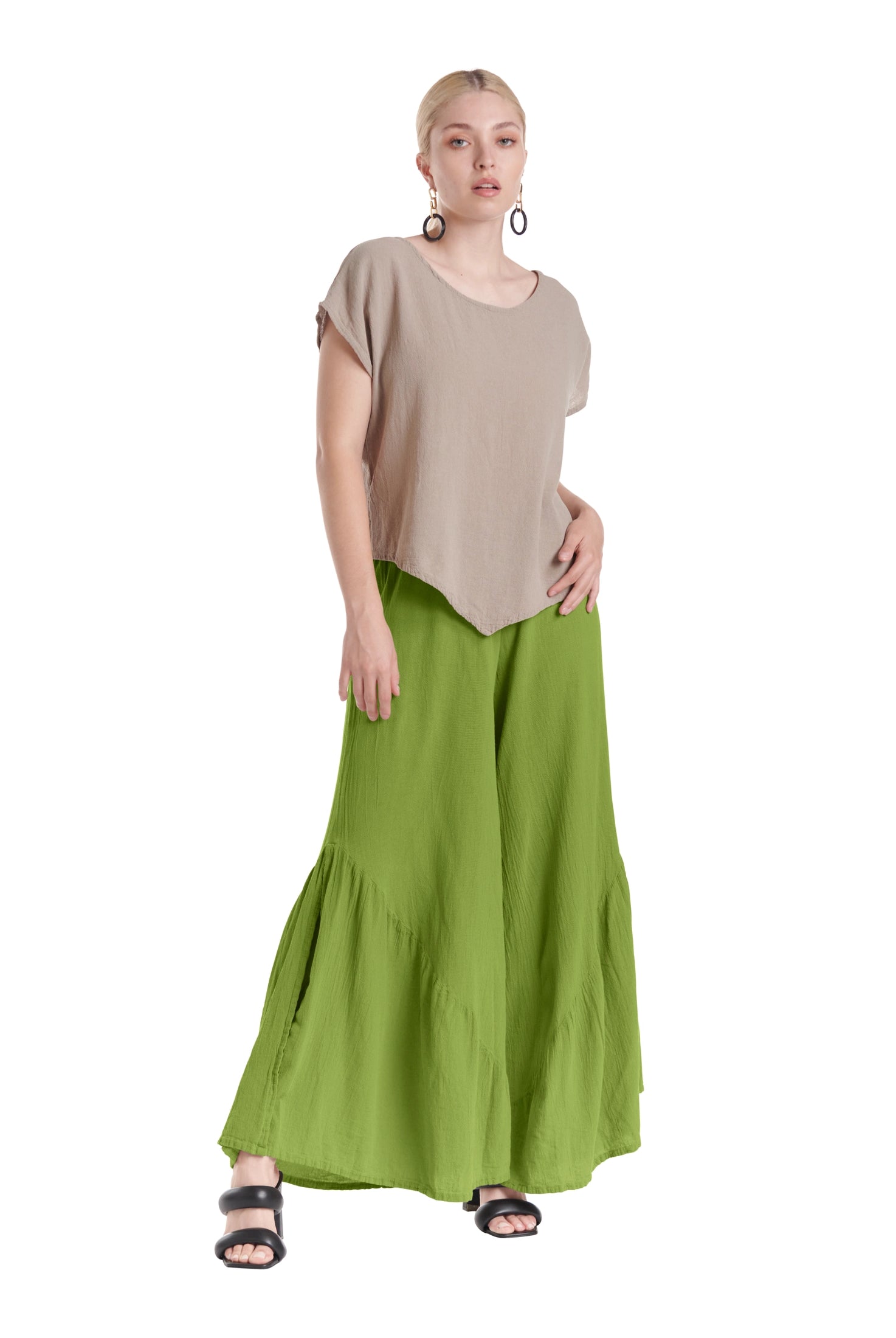 Breeze Cotton Gauze Pants-Oh My Gauze