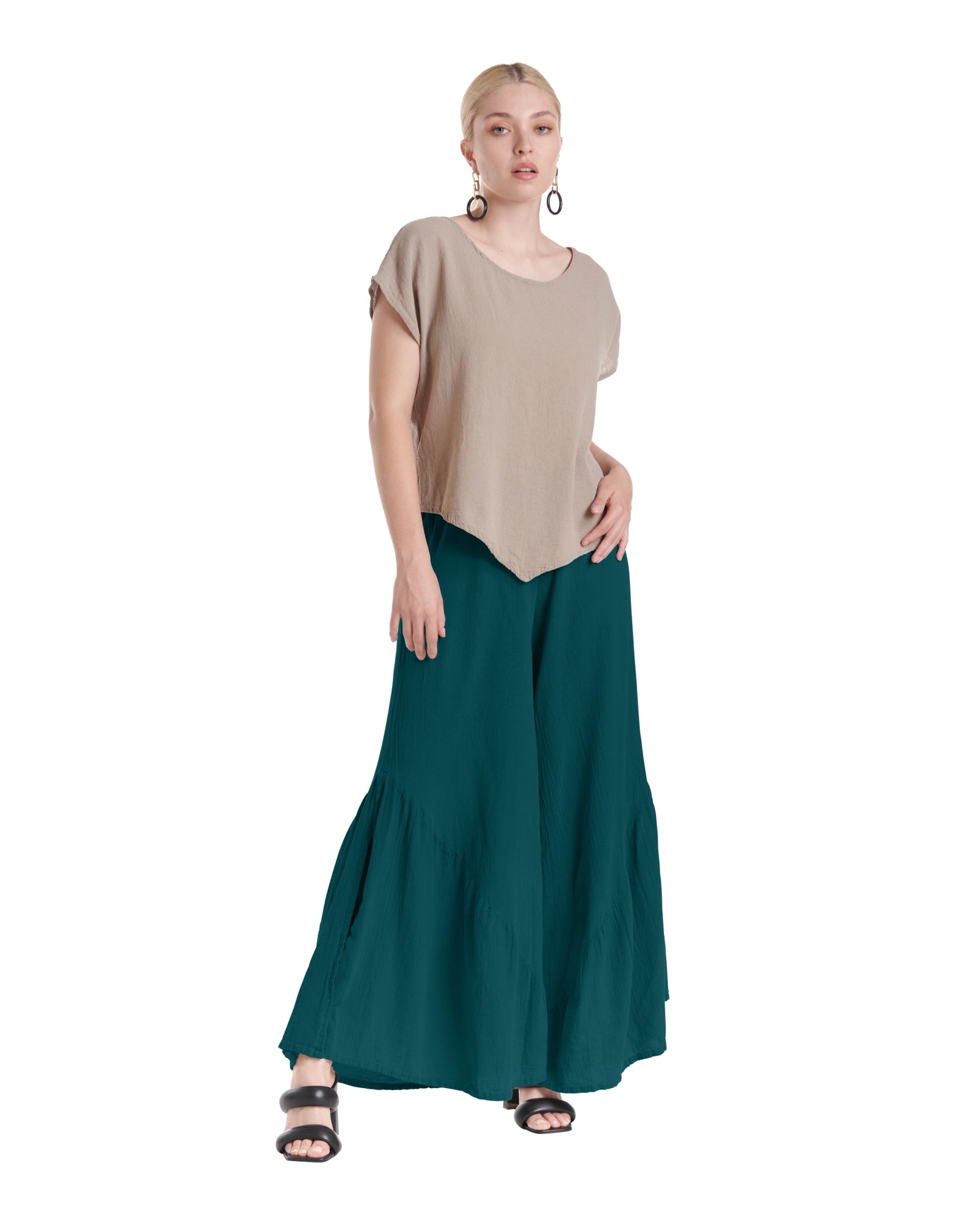 Breeze Cotton Gauze Pants-Oh My Gauze