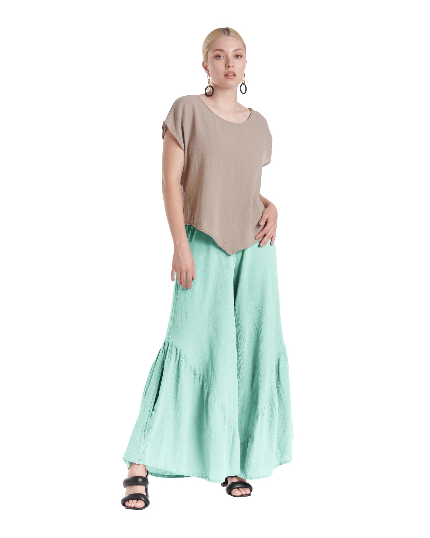 Breeze Cotton Gauze Pants-Oh My Gauze