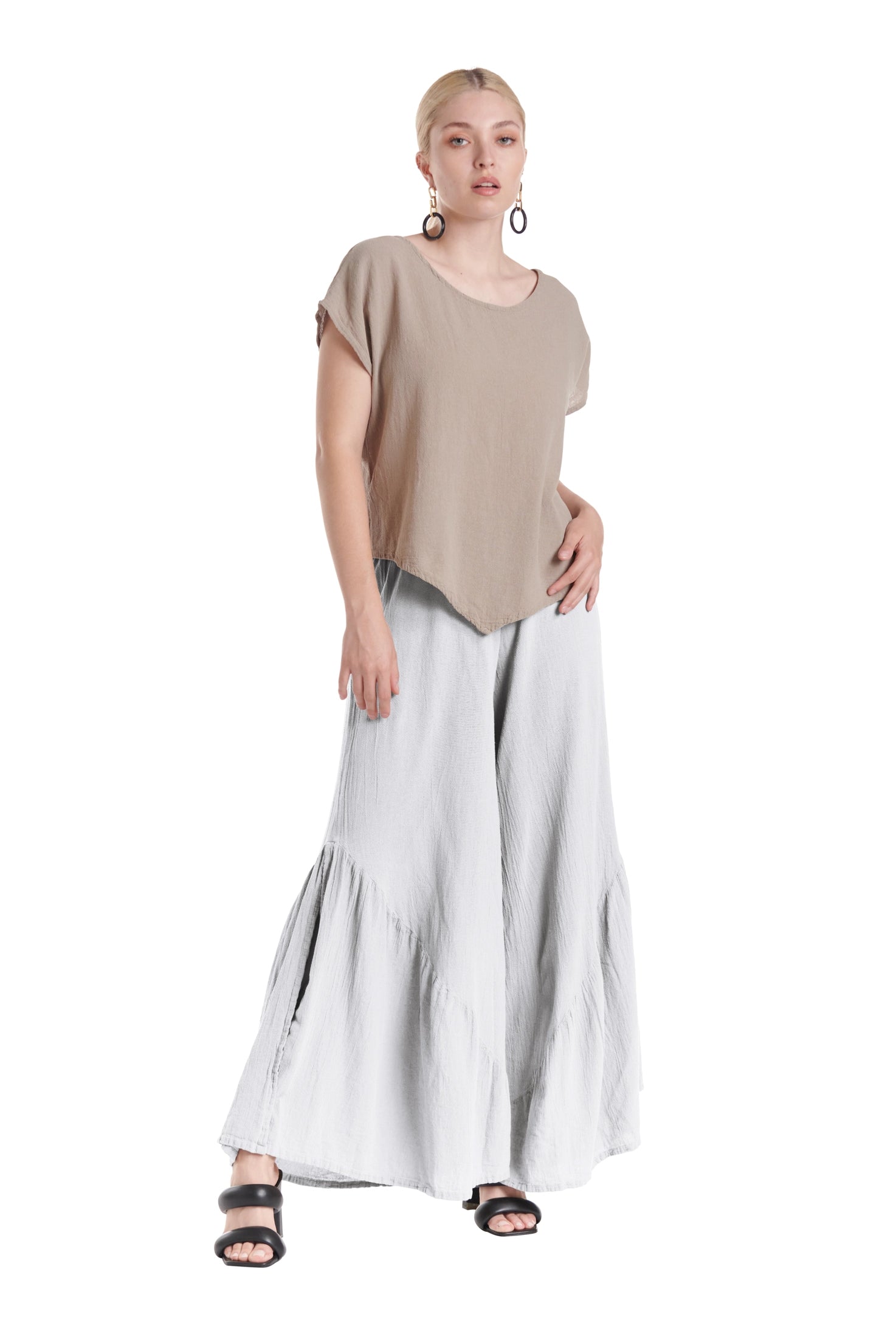 Breeze Cotton Gauze Pants-Oh My Gauze
