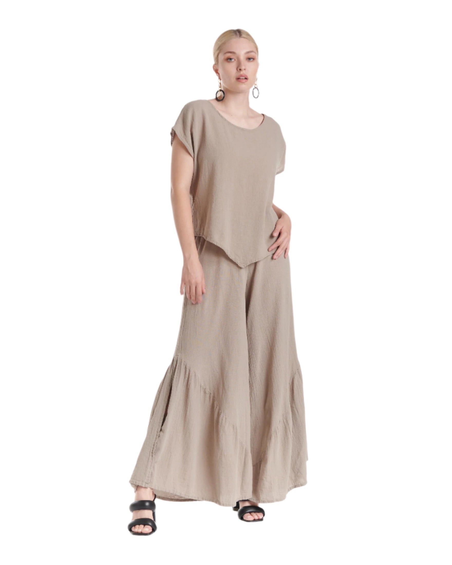 Breeze Cotton Gauze Pants-Oh My Gauze