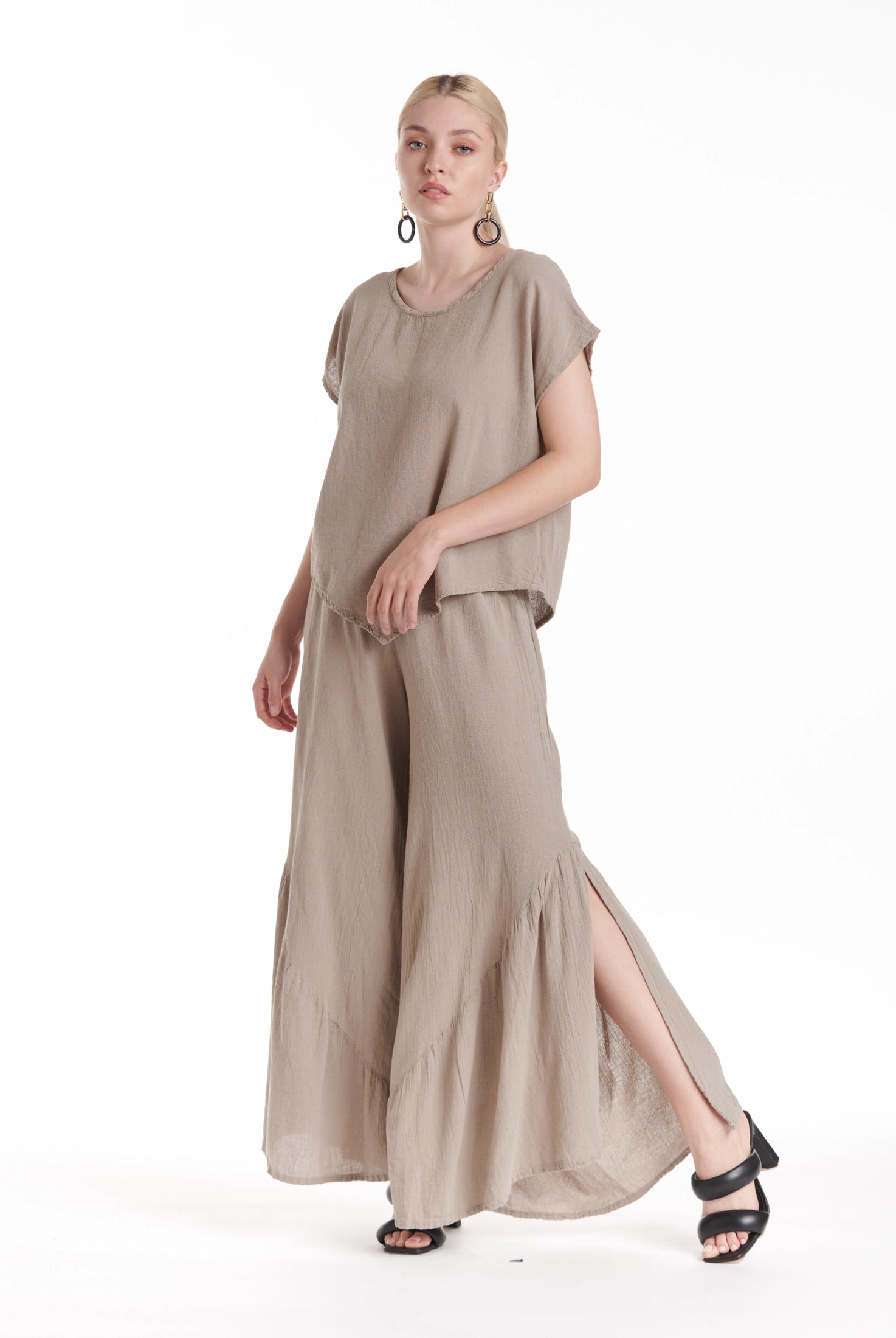 Breeze Cotton Gauze Pants-Oh My Gauze