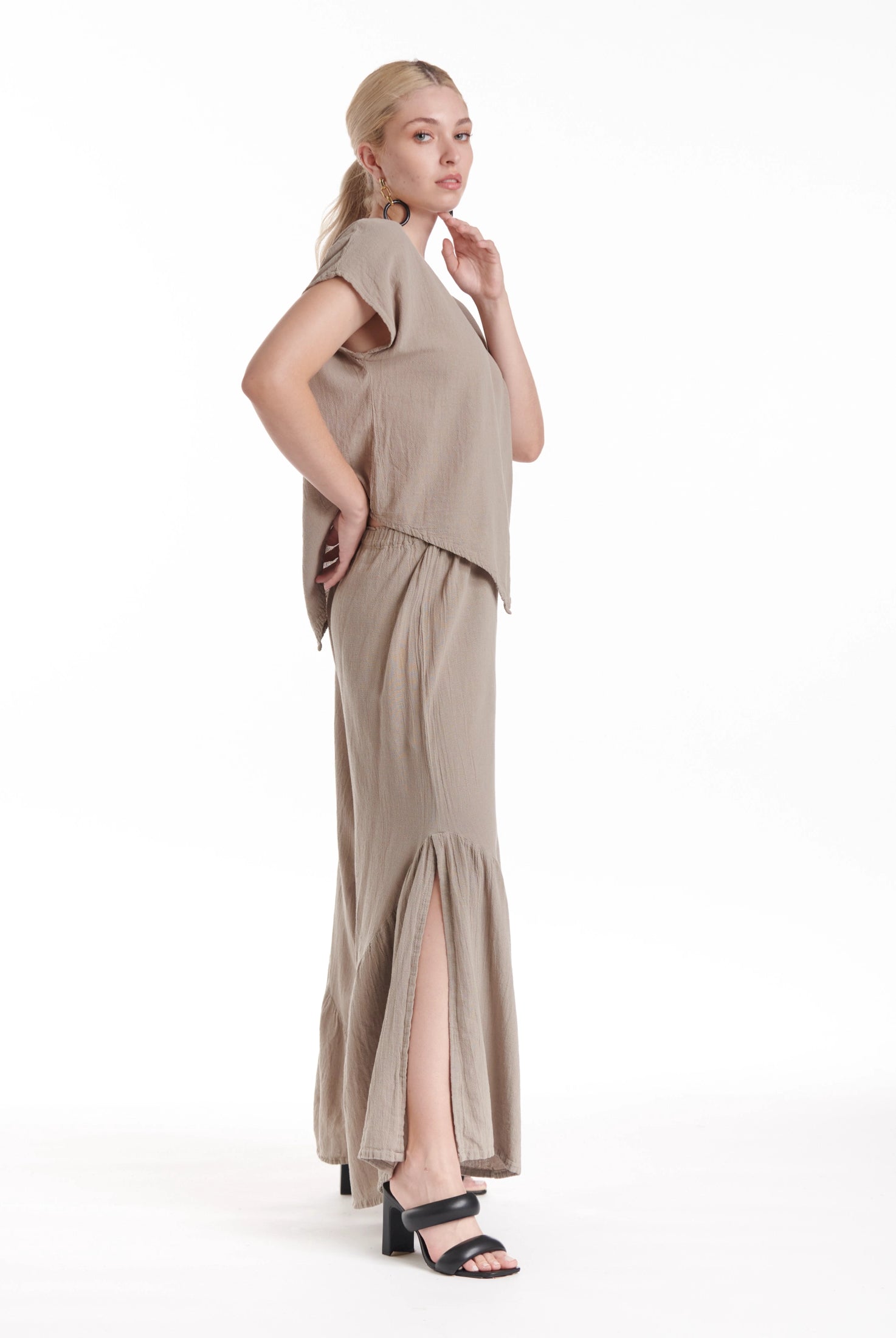 Breeze Cotton Gauze Pants-Oh My Gauze