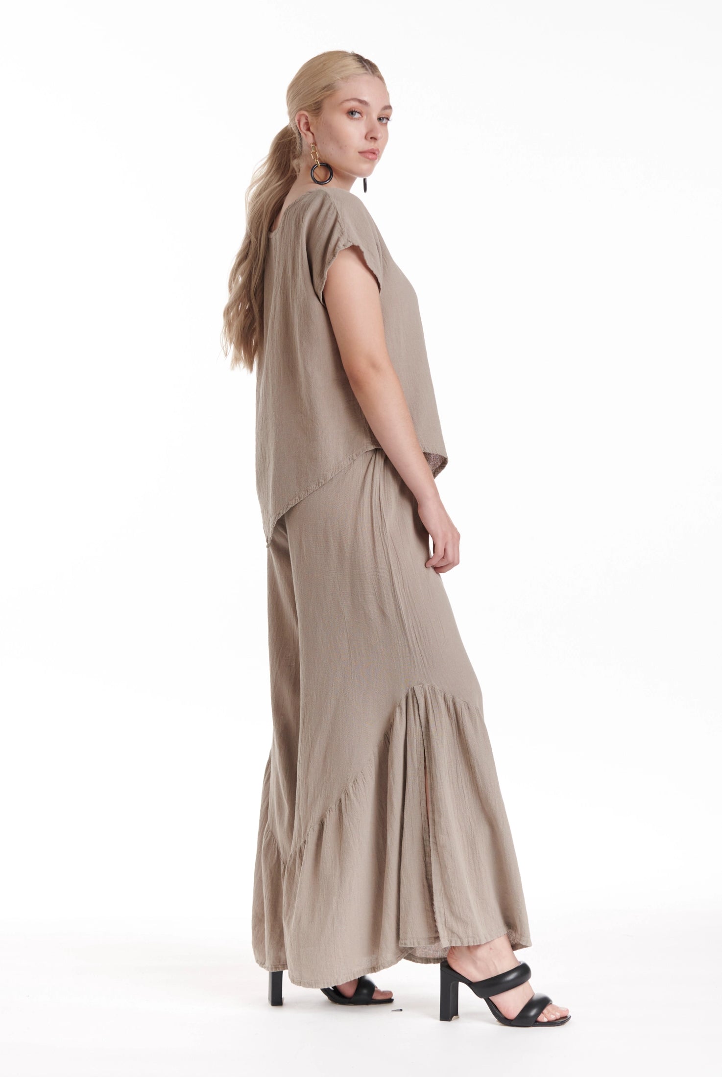 Breeze Cotton Gauze Pants-Oh My Gauze