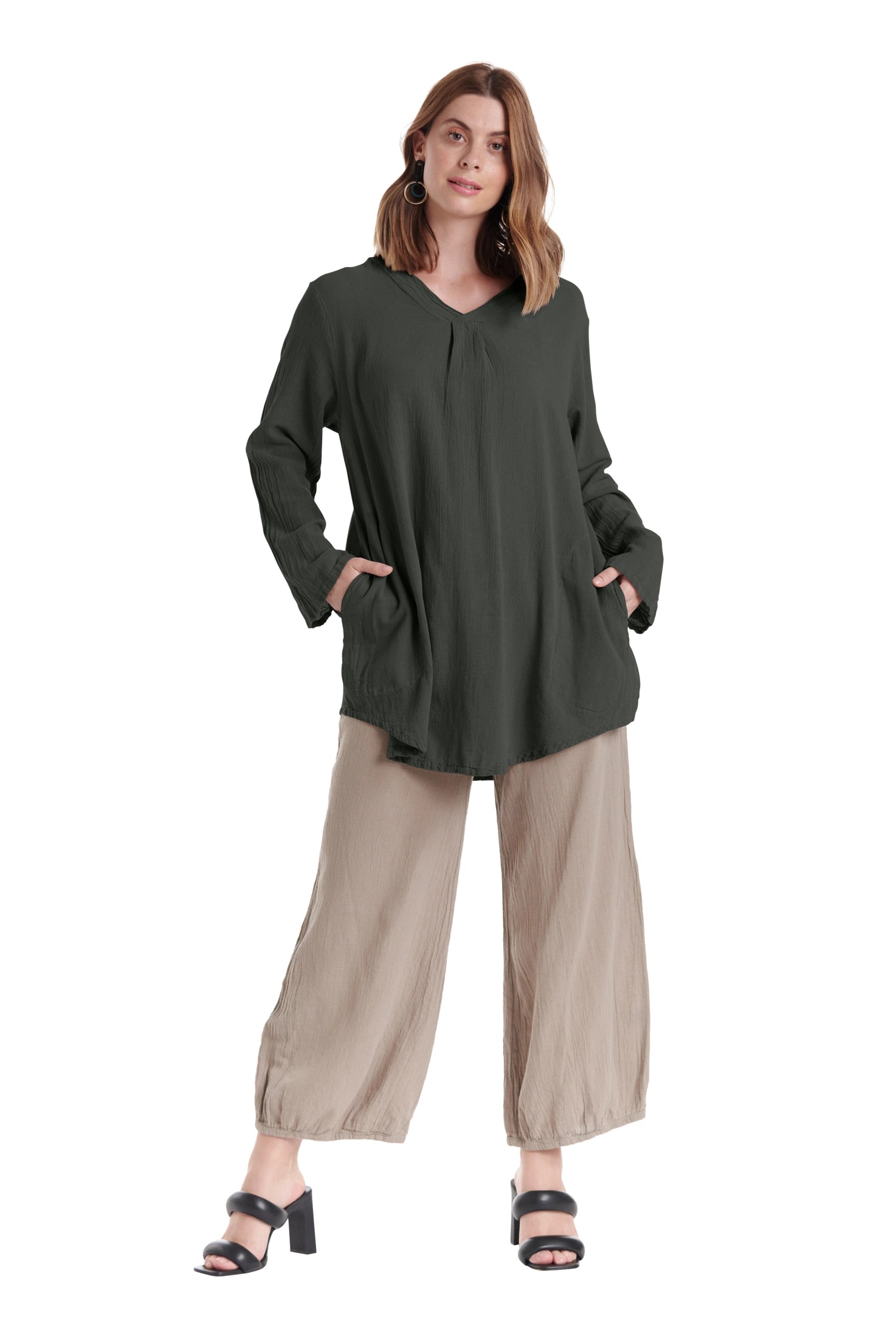 Brunch Cotton Gauze Blouse – New Arrival-Oh My Gauze