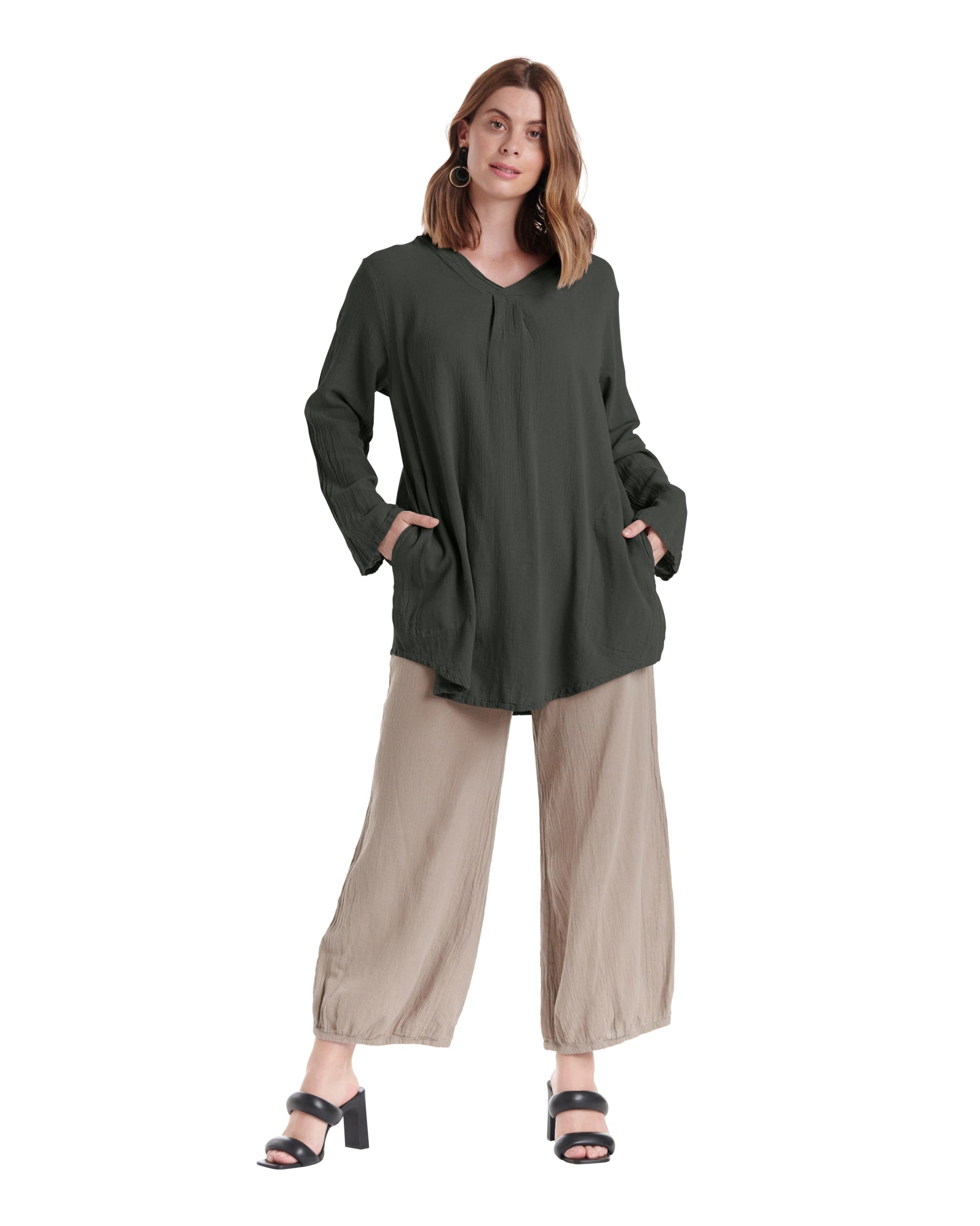 Brunch Cotton Gauze Blouse – New Arrival-Oh My Gauze