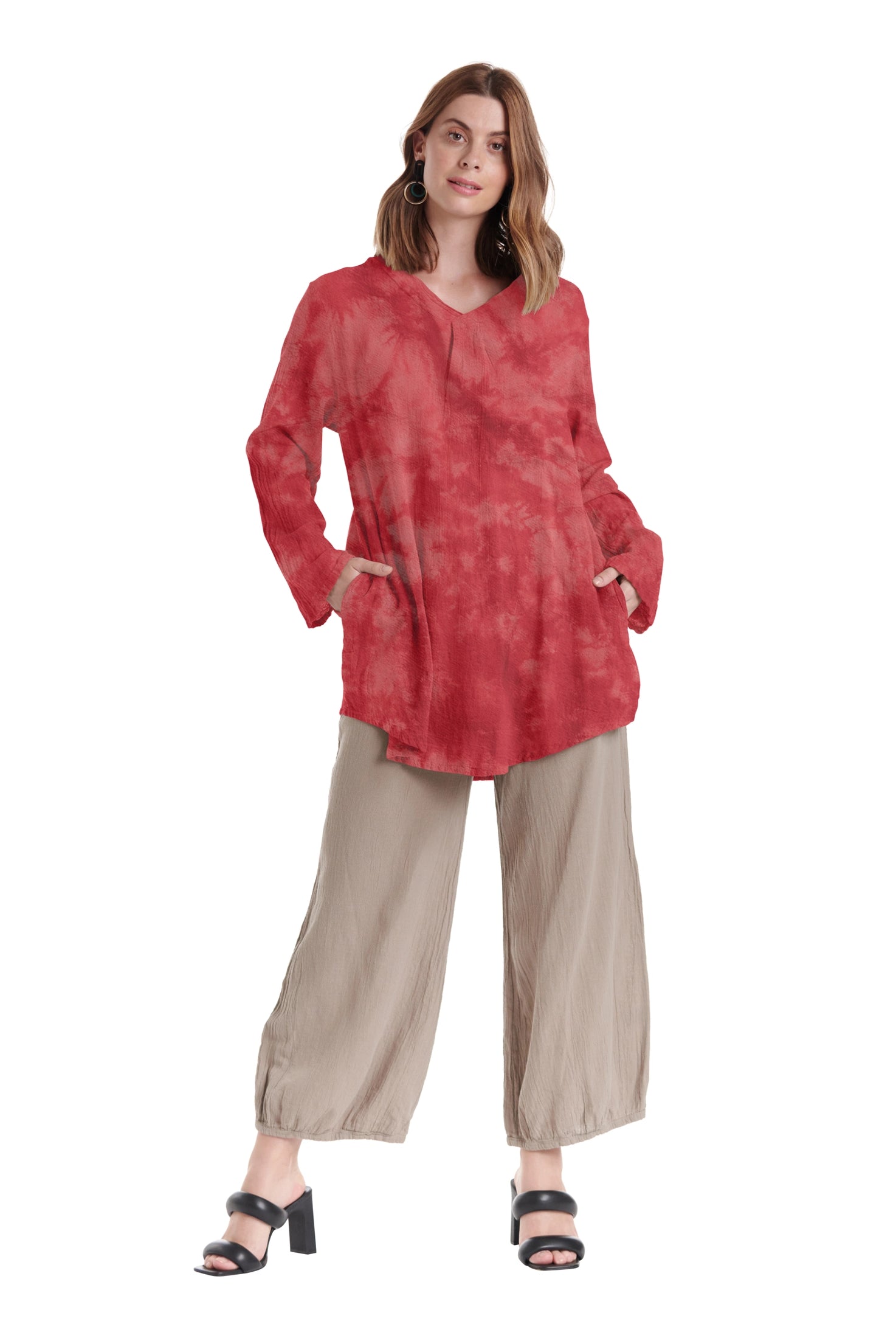 Brunch Cotton Gauze Blouse-Oh My Gauze