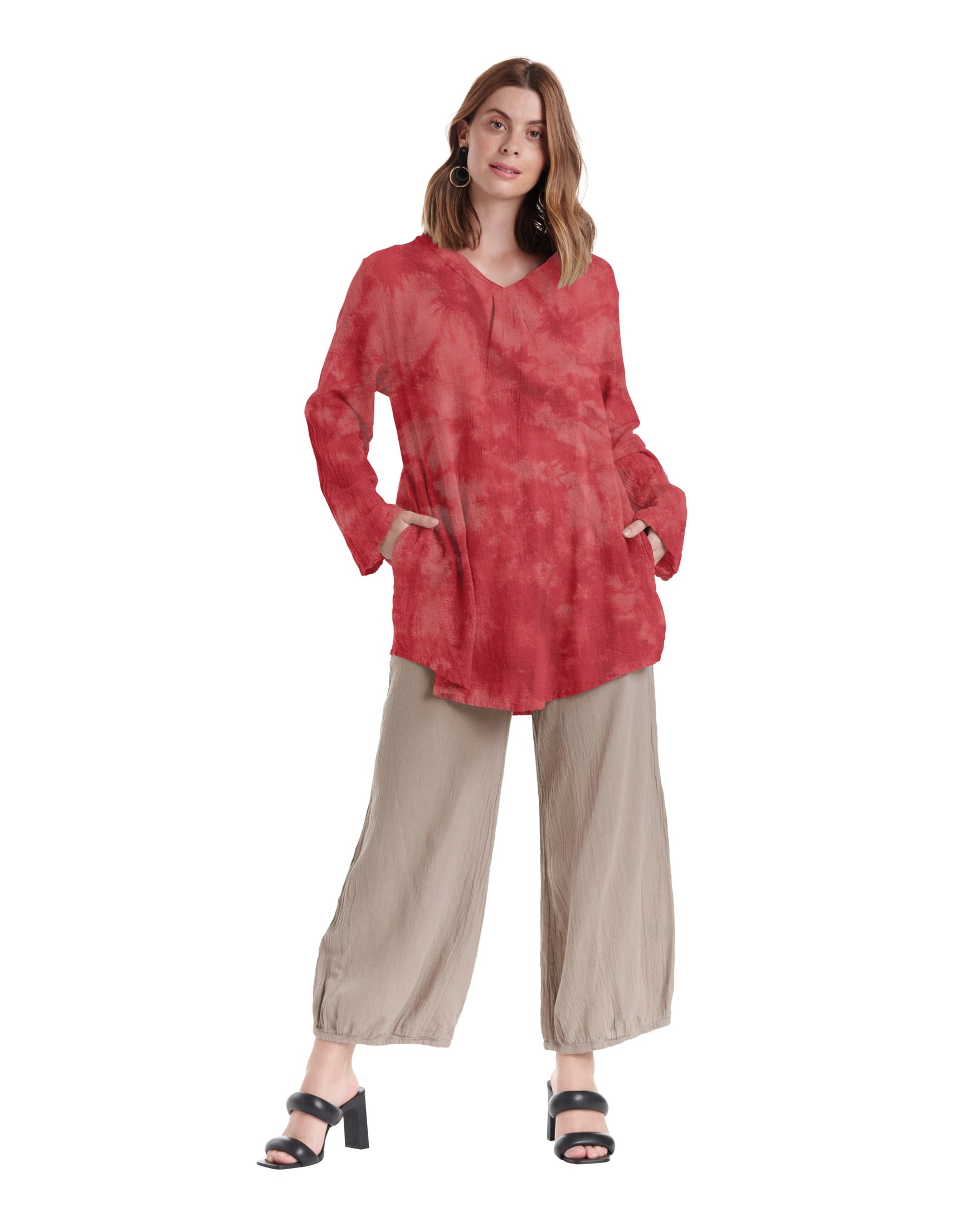 Brunch Cotton Gauze Blouse-Oh My Gauze