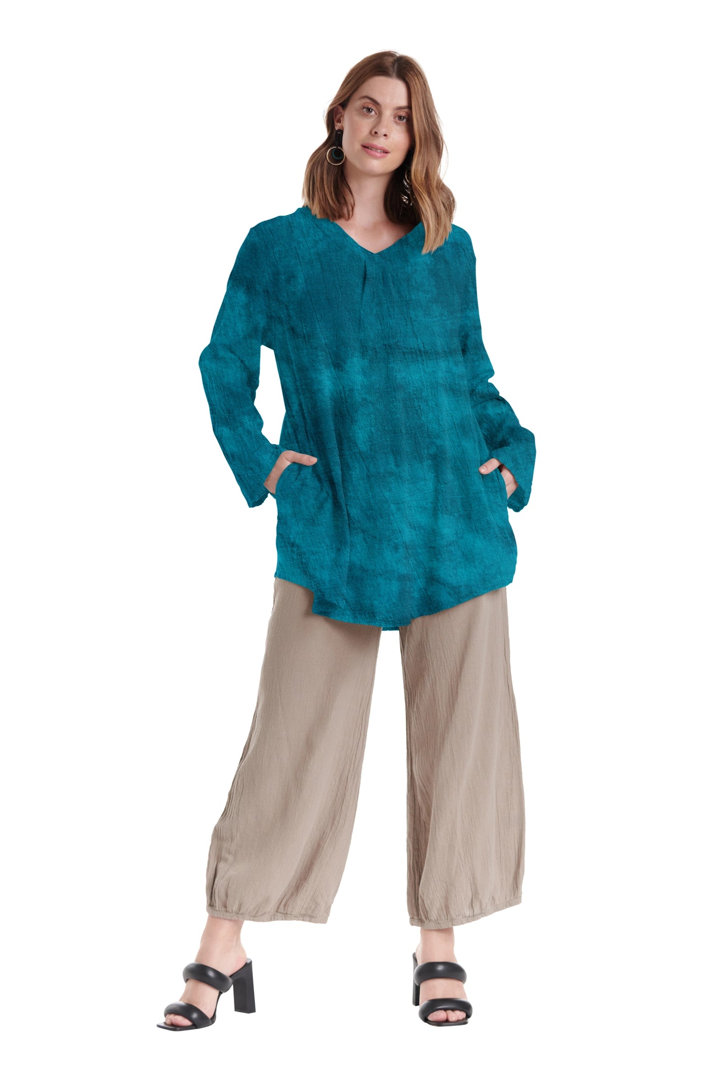 Brunch Cotton Gauze Blouse-Oh My Gauze