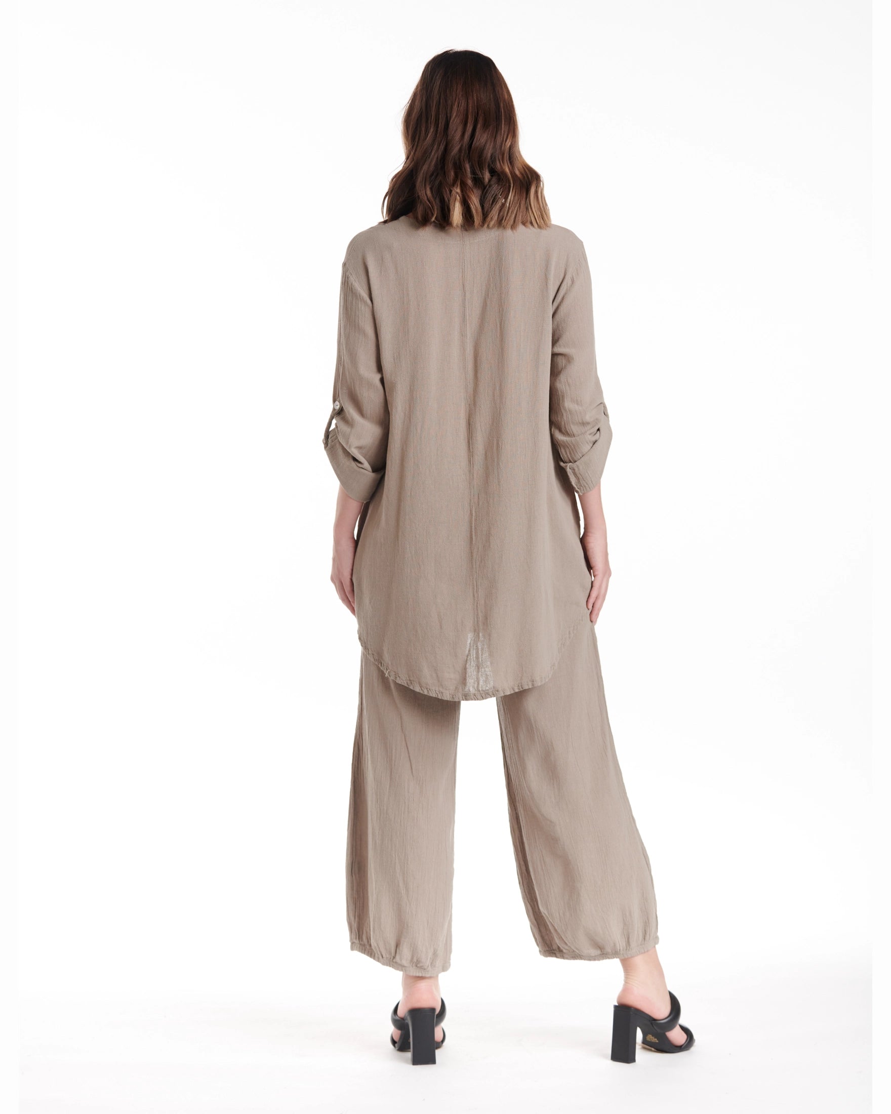Brunch Cotton Gauze Blouse - Final Sale-Oh My Gauze