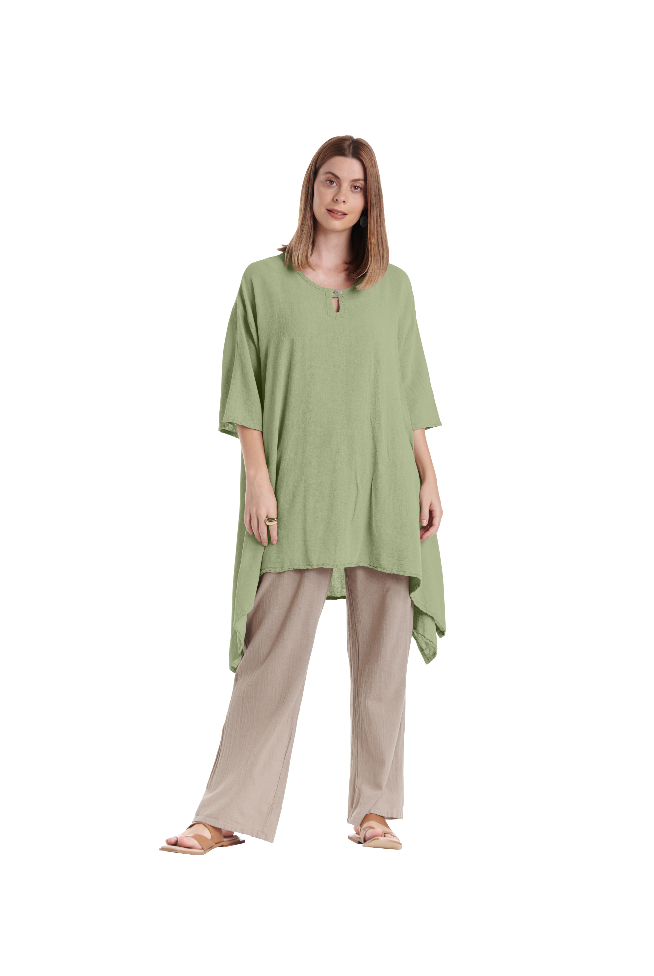 Bunny Cotton Gauze Blouse-Oh My Gauze