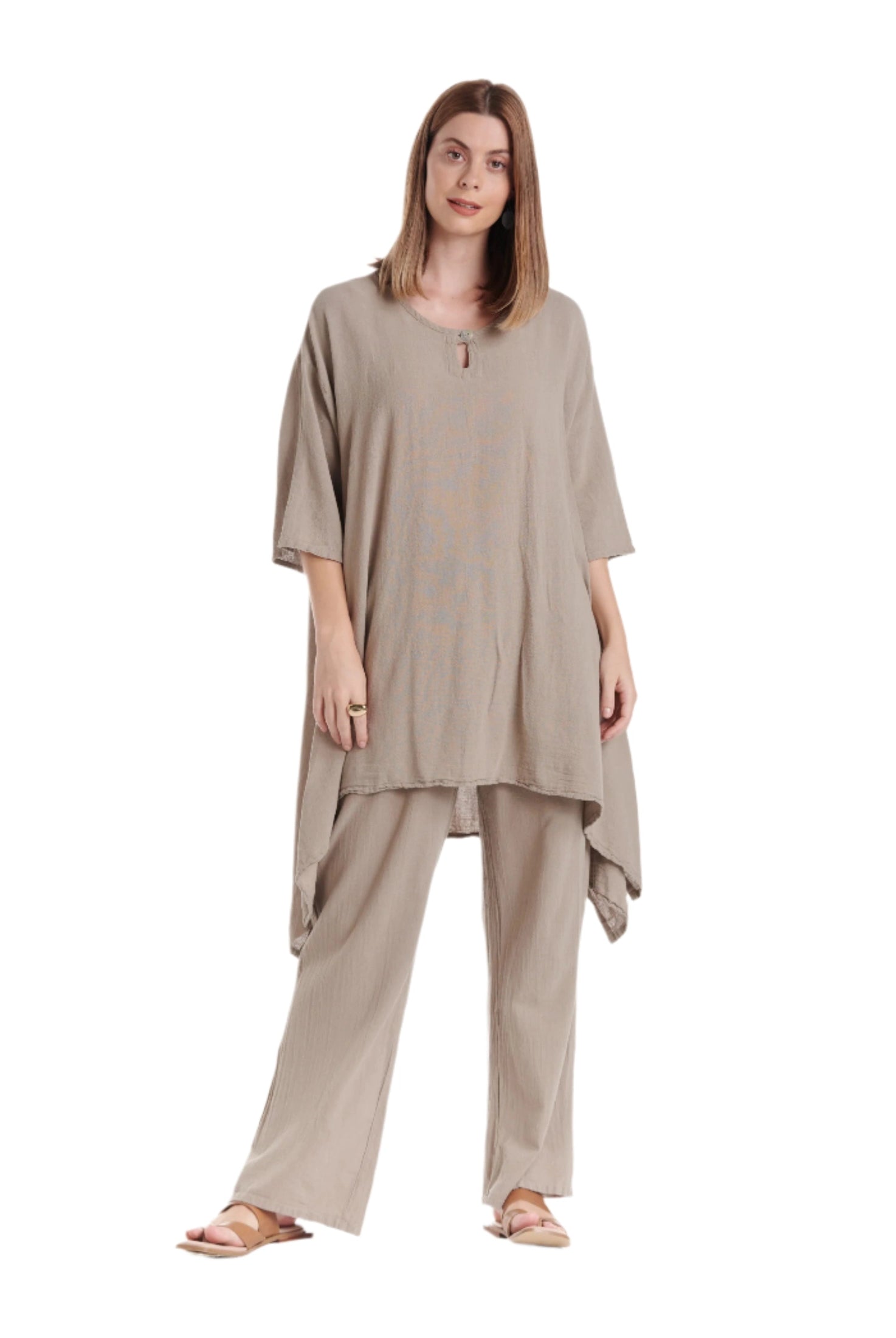 Bunny Cotton Gauze Blouse-Oh My Gauze