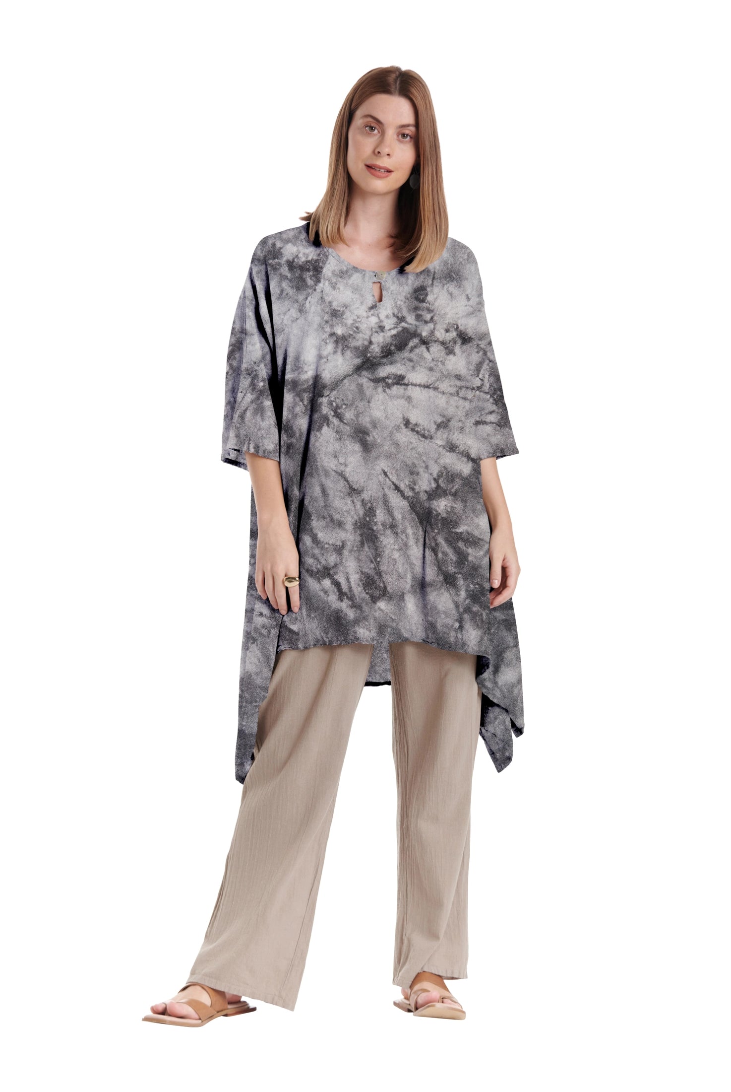 Bunny Cotton Gauze Blouse-Oh My Gauze
