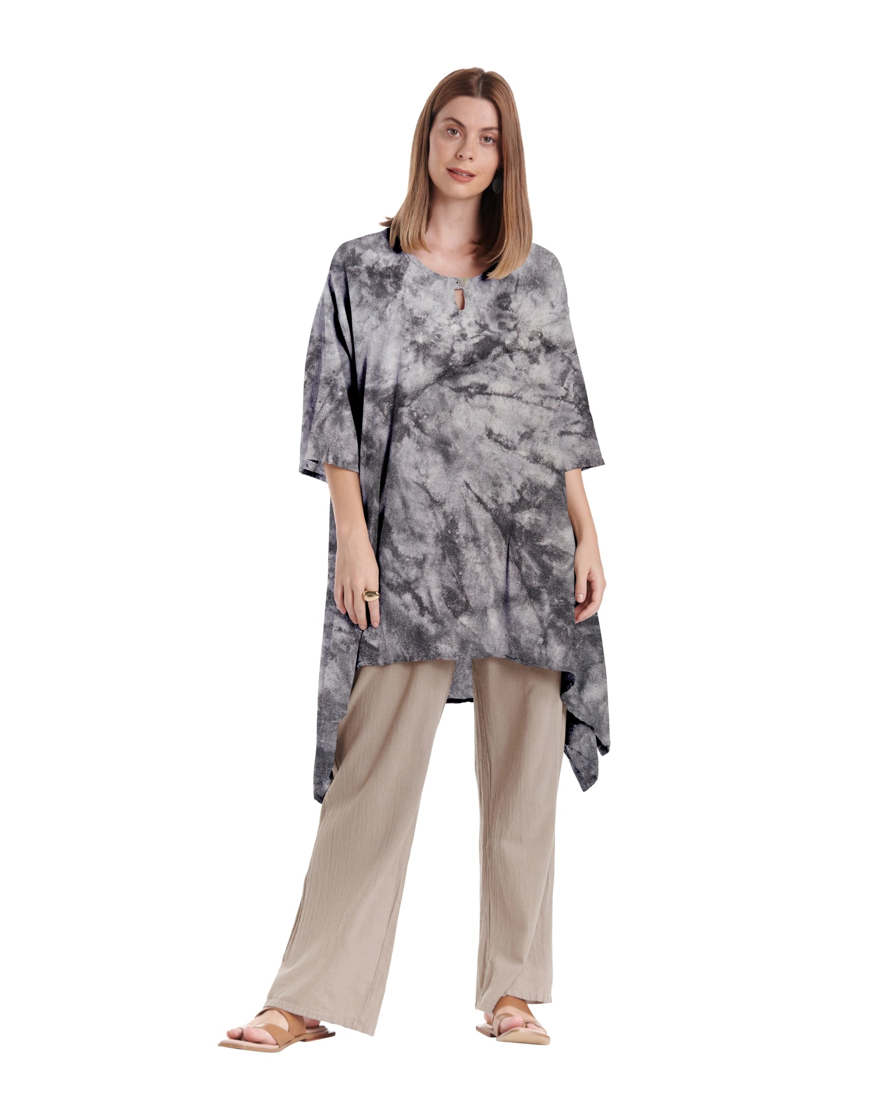 Bunny Cotton Gauze Blouse-Oh My Gauze