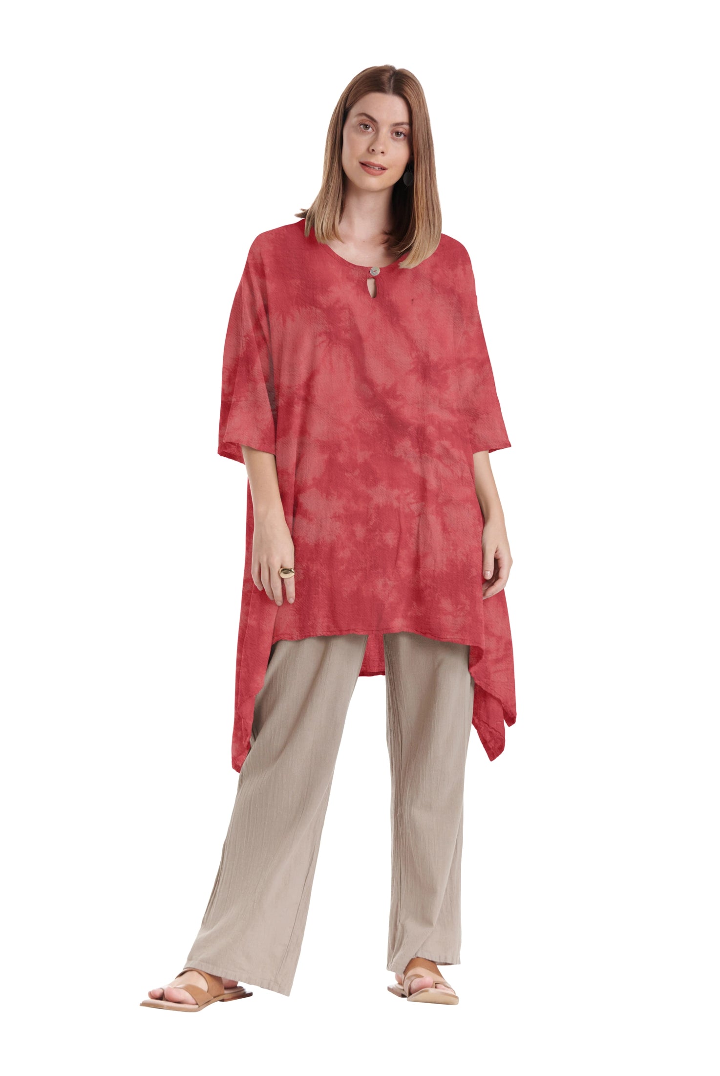 Bunny Cotton Gauze Blouse-Oh My Gauze