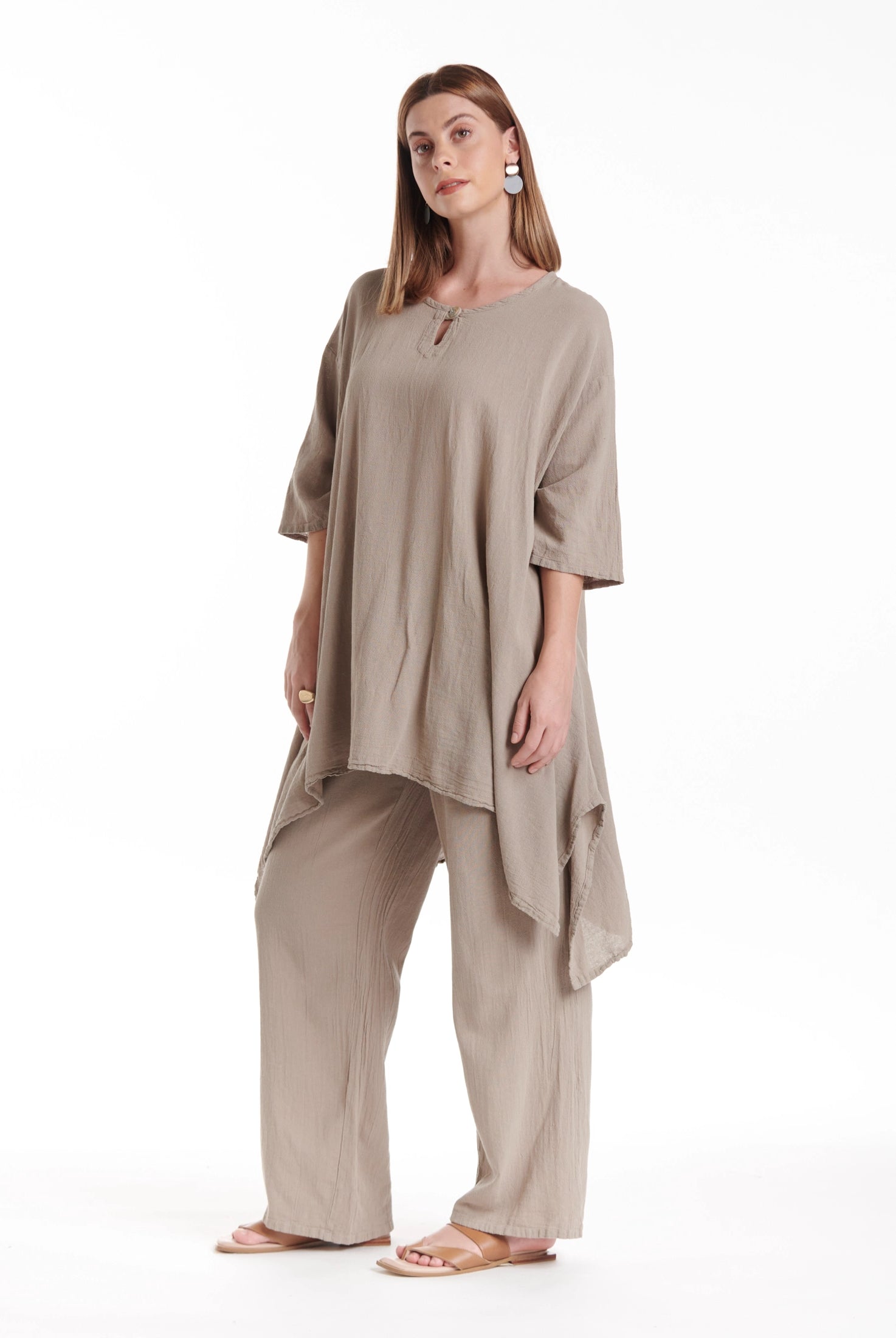 Bunny Cotton Gauze Blouse-Oh My Gauze