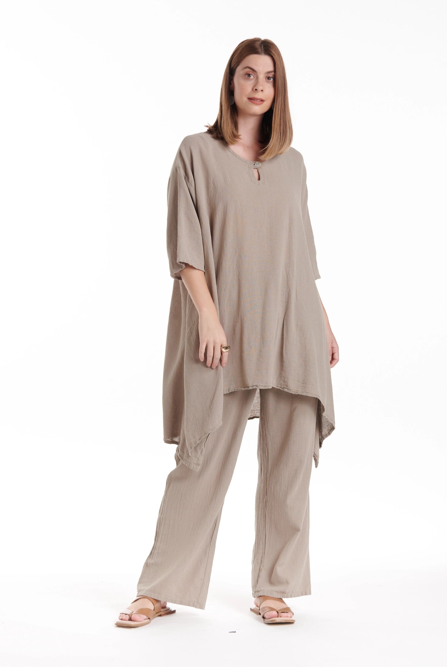 Bunny Cotton Gauze Blouse-Oh My Gauze