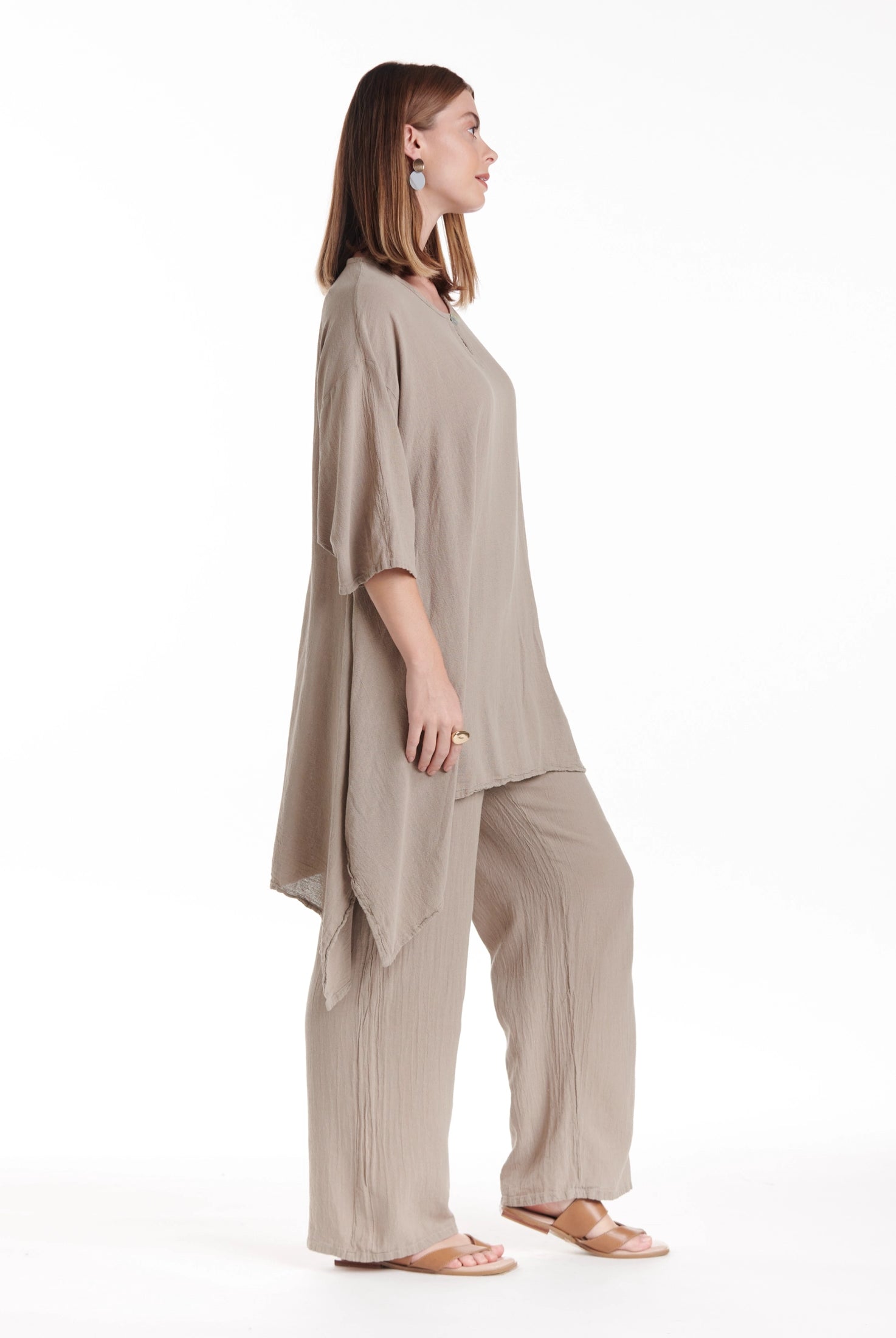 Bunny Cotton Gauze Blouse-Oh My Gauze