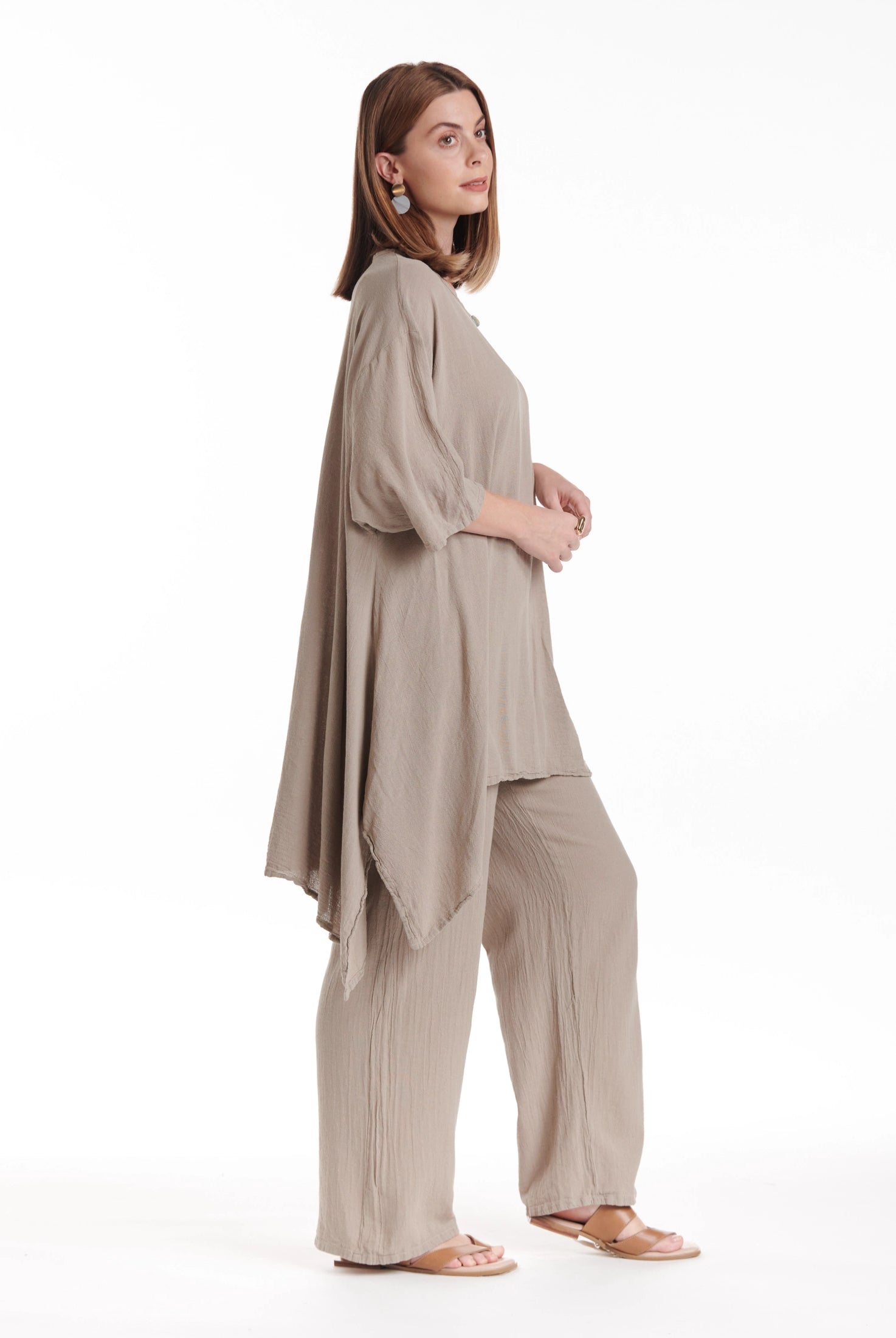 Bunny Cotton Gauze Blouse-Oh My Gauze