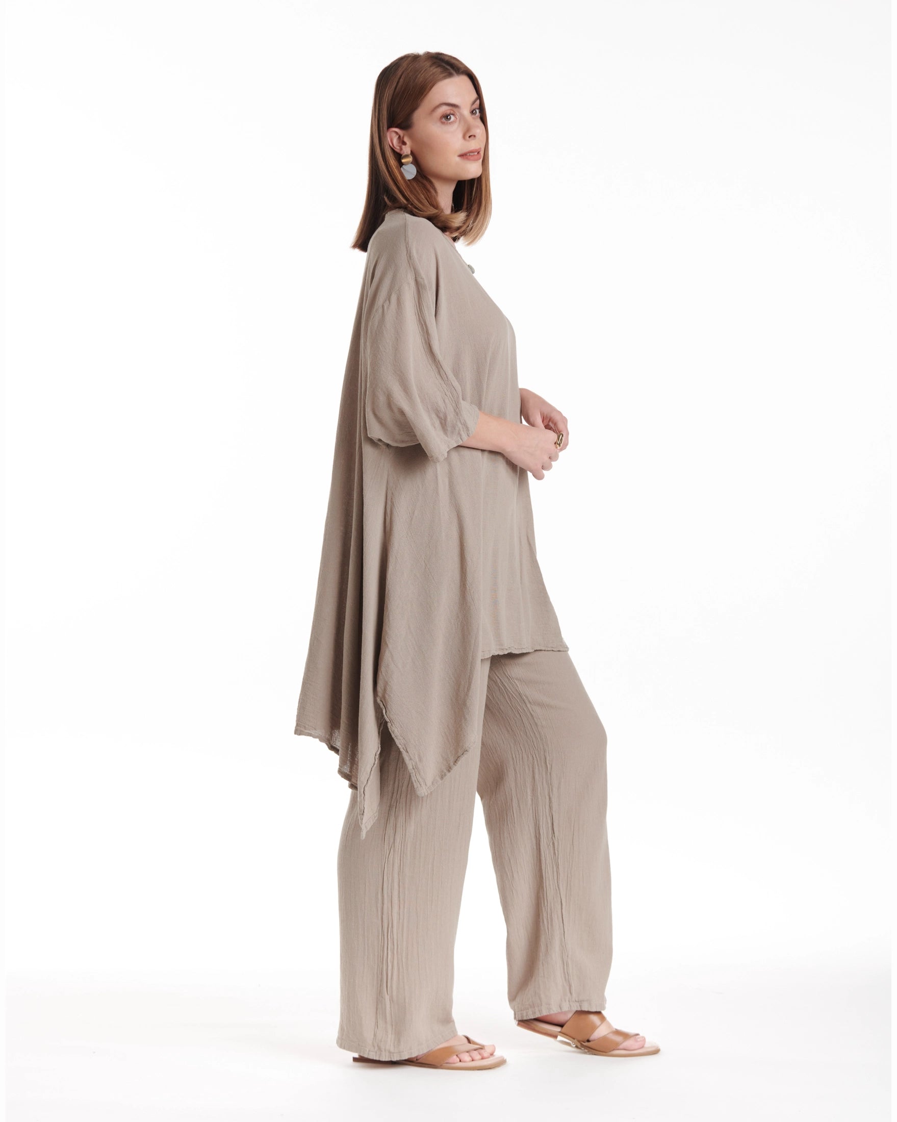 Bunny Cotton Gauze Blouse-Oh My Gauze