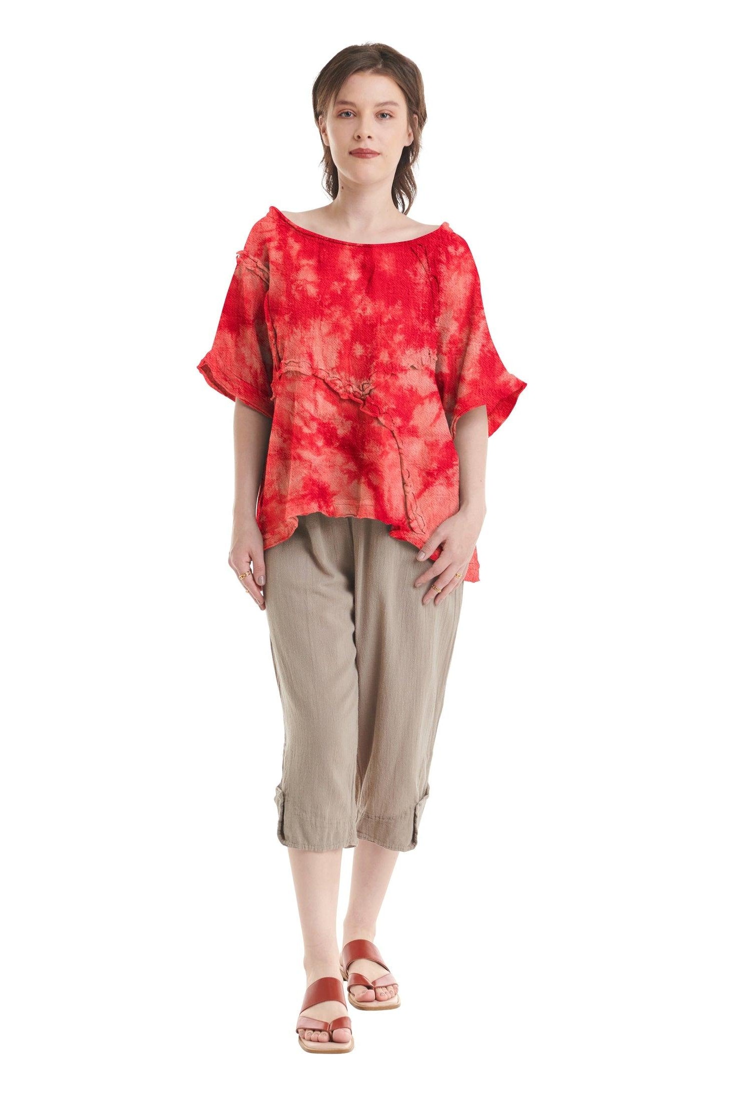 Chappy Cotton Gauze Blouse-Oh My Gauze