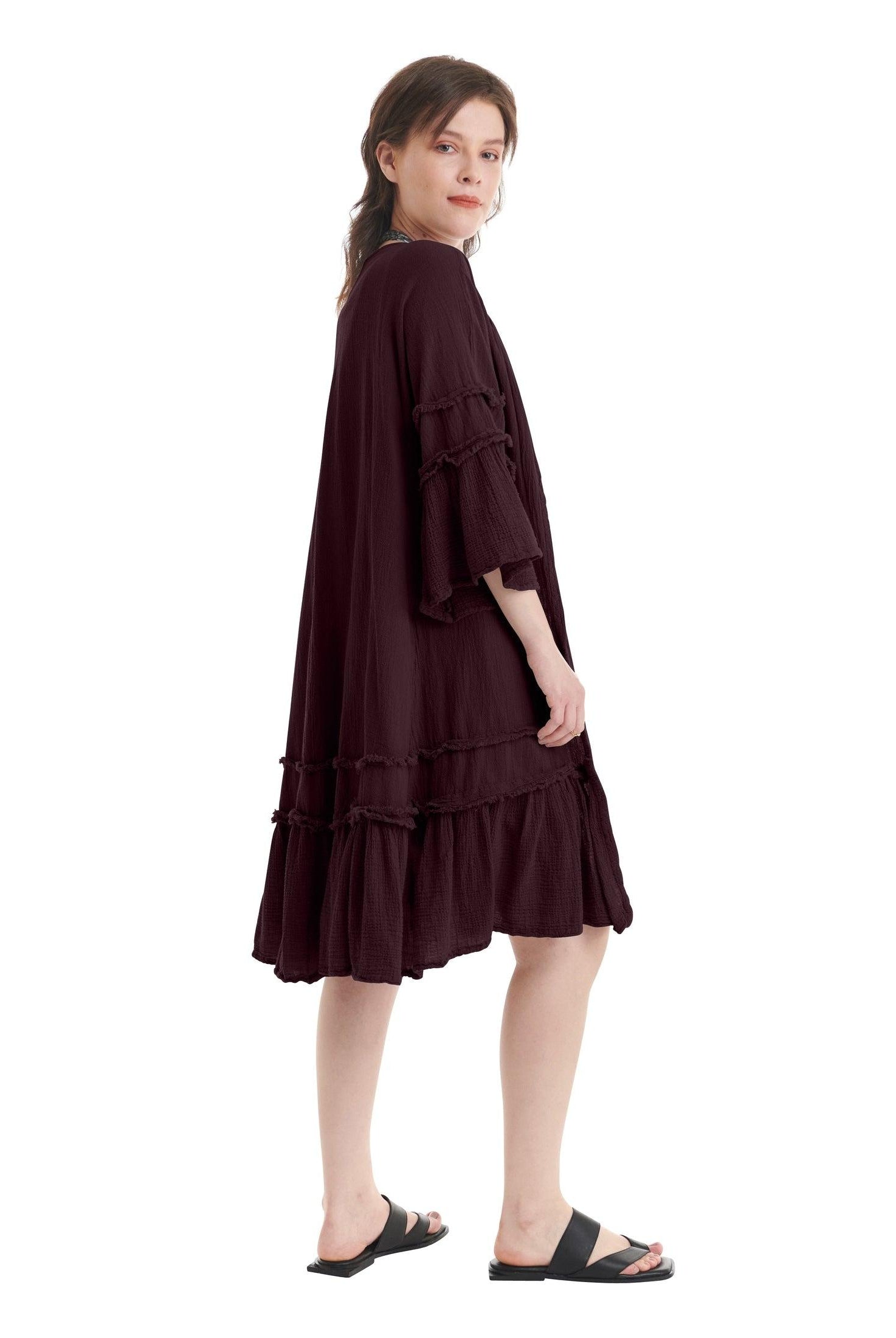 Chic Cotton Gauze Jacket-Oh My Gauze