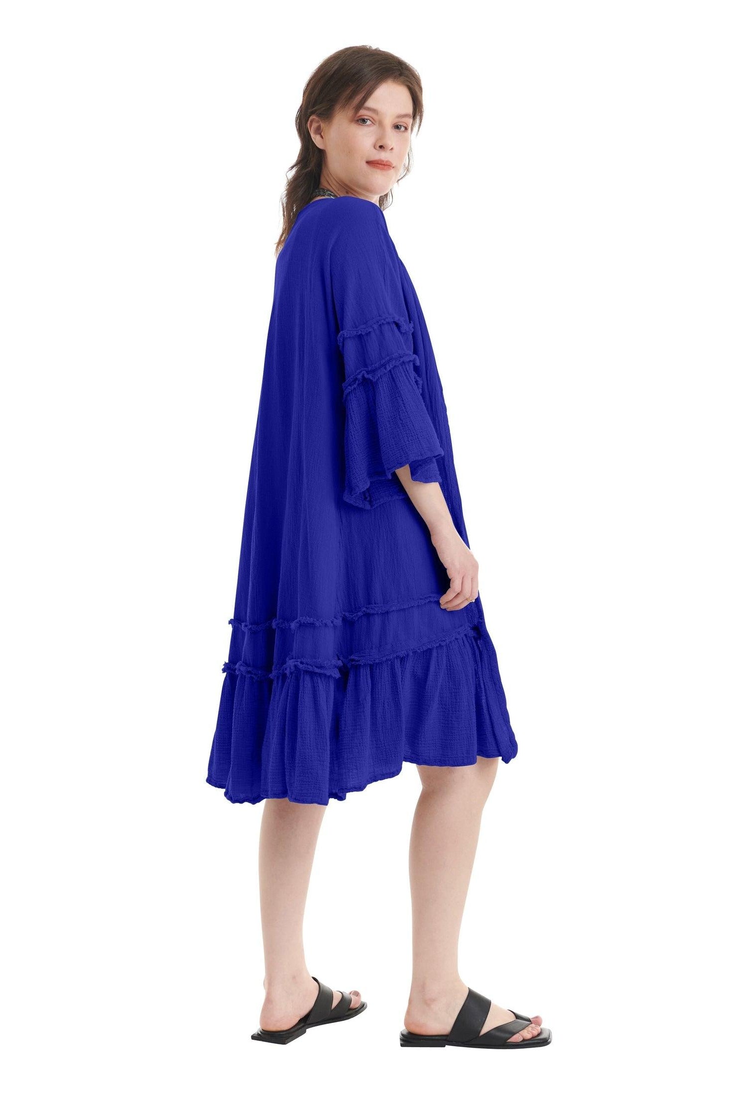 Chic Cotton Gauze Jacket-Oh My Gauze