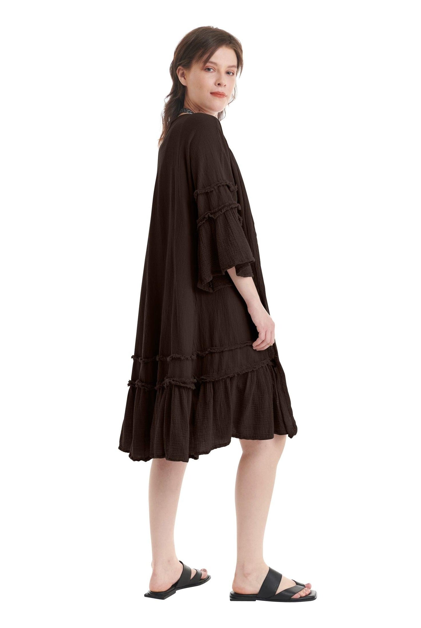 Chic Cotton Gauze Jacket-Oh My Gauze