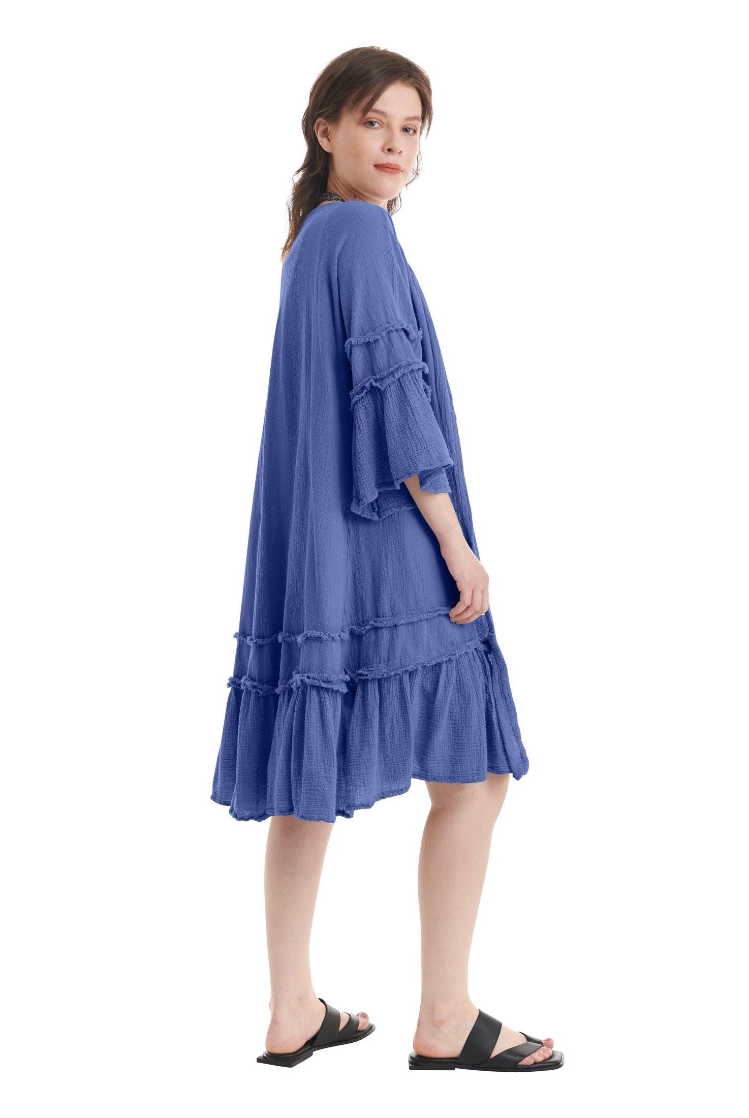 Chic Cotton Gauze Jacket-Oh My Gauze