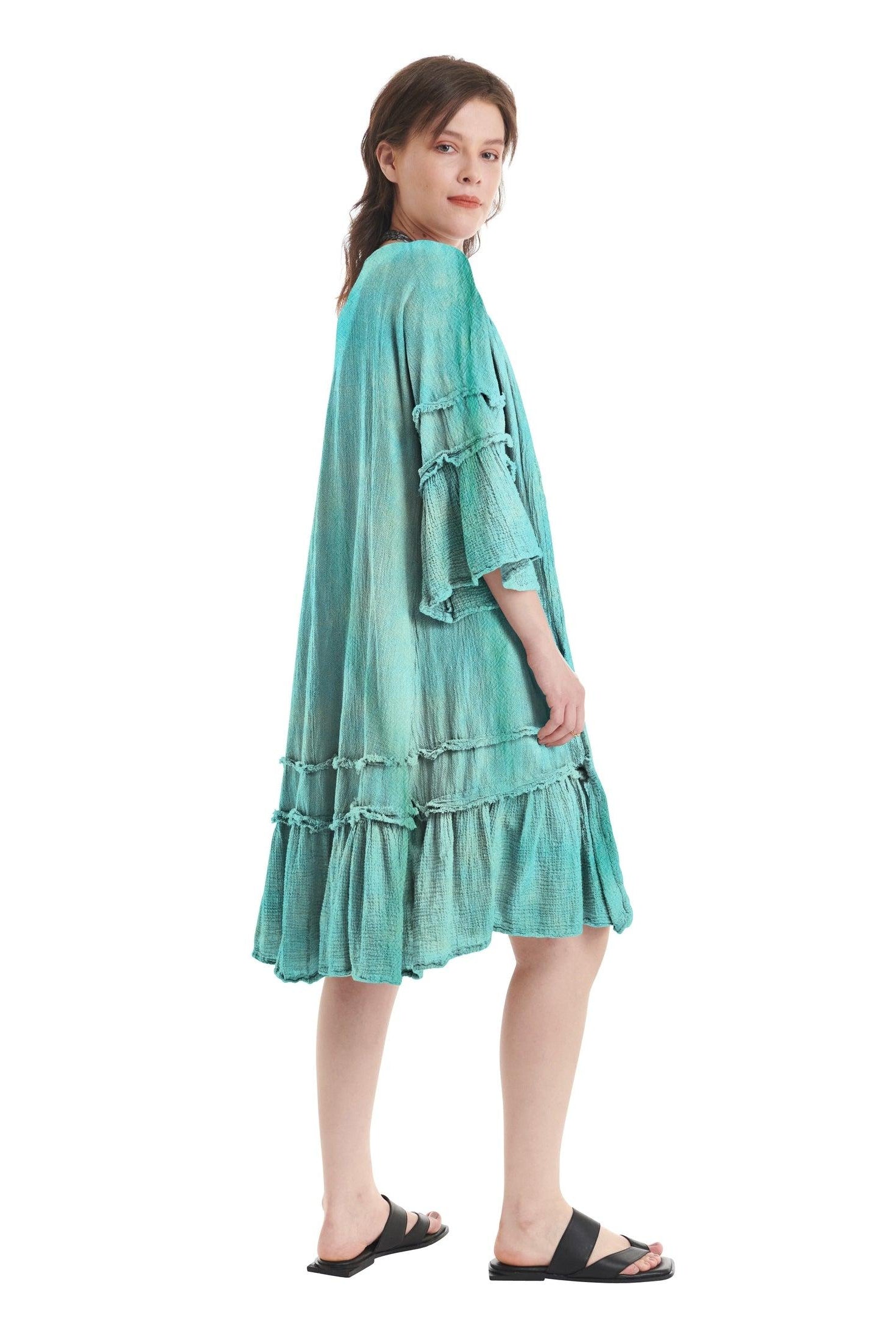 Chic Cotton Gauze Jacket-Oh My Gauze